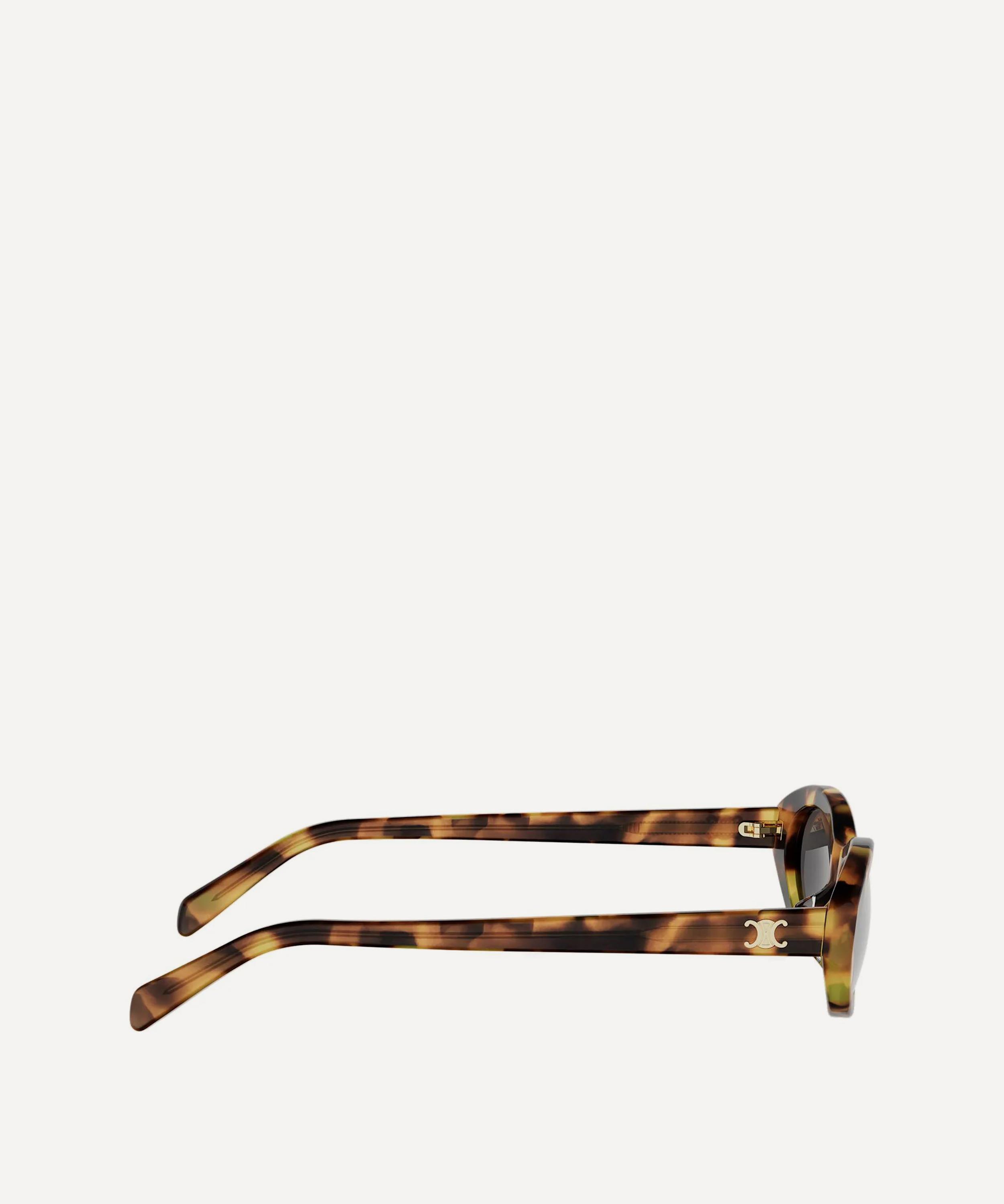 Celine - Triomphe Mini Oval Sunglasses image number 2
