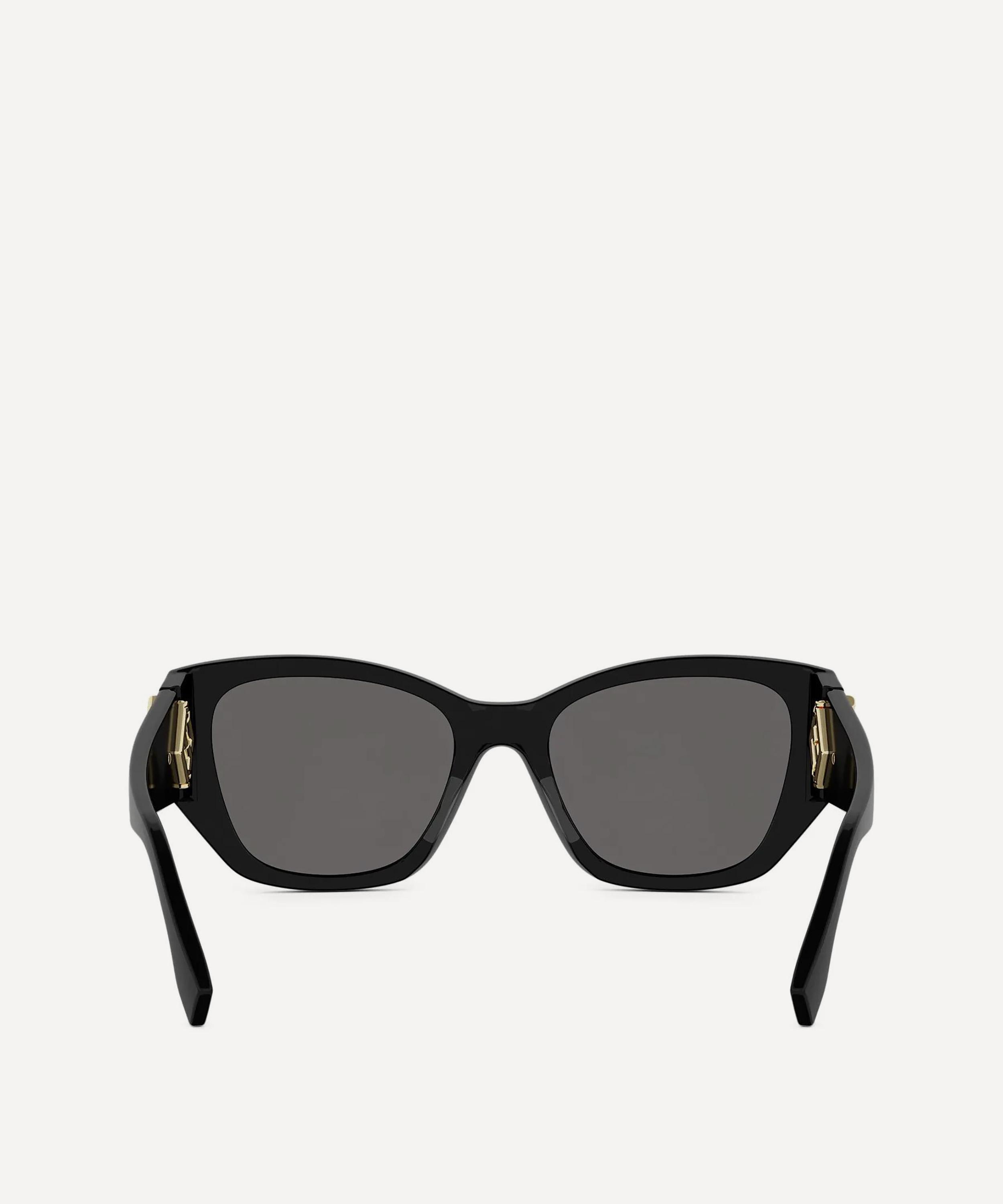 Fendi - FF Diamonds Black Cat Eye Sunglasses image number 4