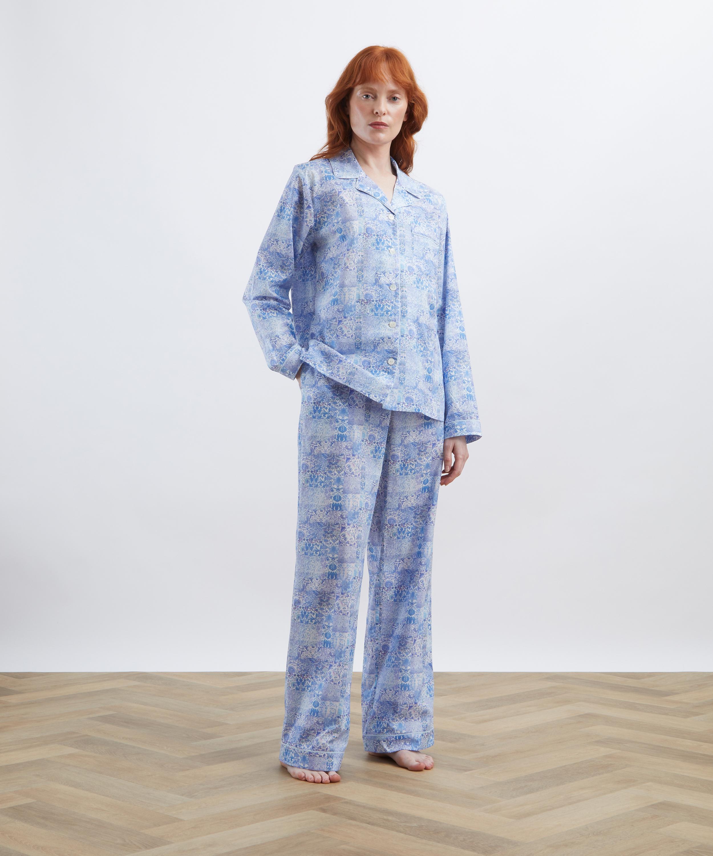 Liberty - Morris Patchwork Tana Lawn&trade; Cotton Pyjama Set image number 1