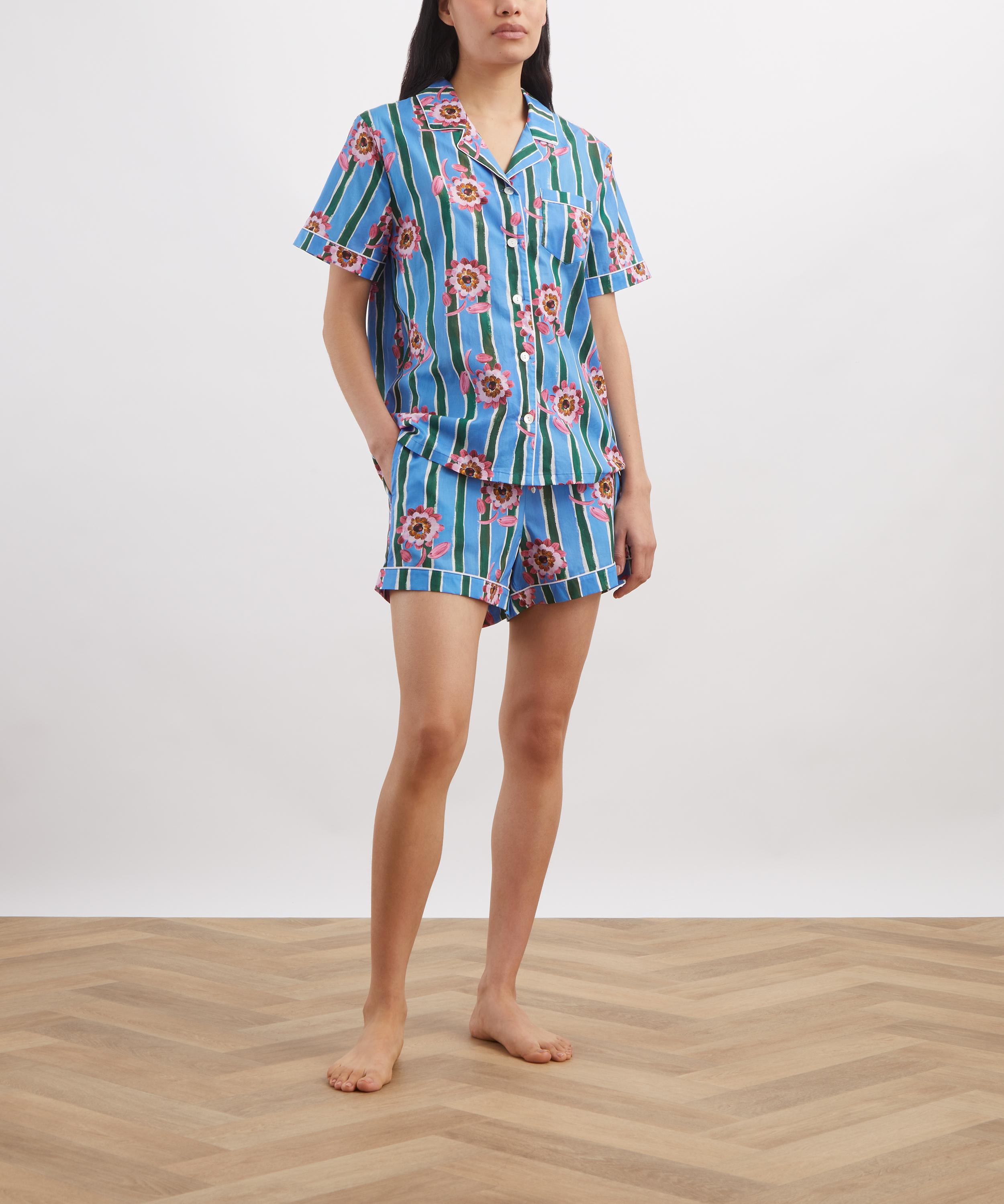 Liberty - Beau Tana Lawn&trade; Cotton Short Pyjama Set image number 1