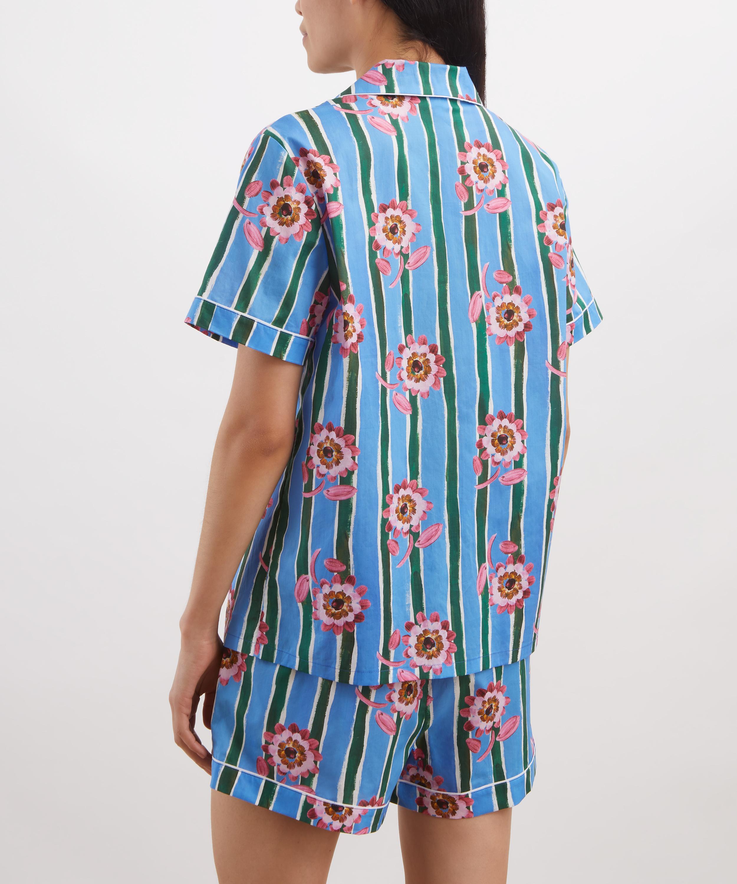 Liberty - Beau Tana Lawn&trade; Cotton Short Pyjama Set image number 3