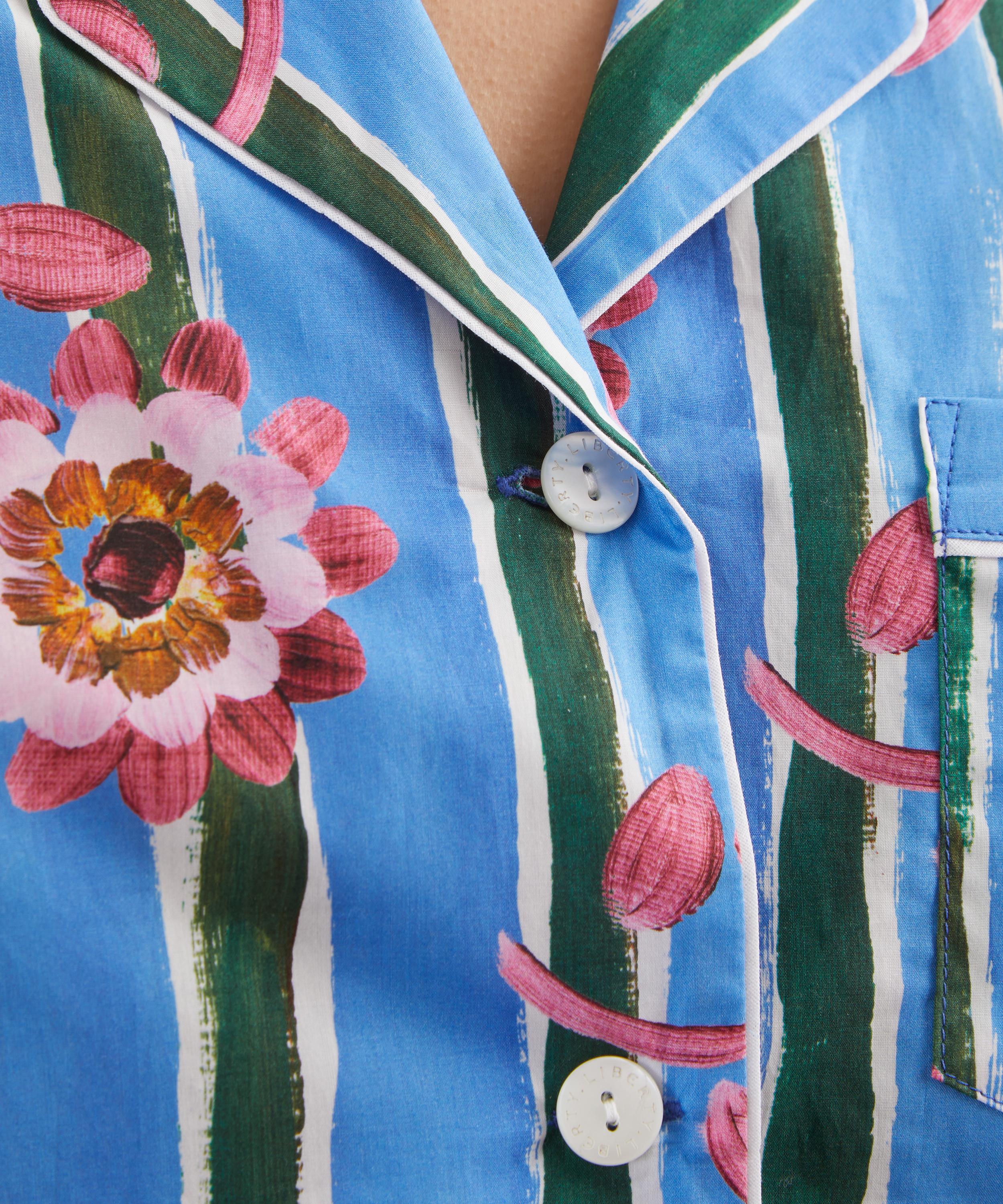 Liberty - Beau Tana Lawn&trade; Cotton Short Pyjama Set image number 4