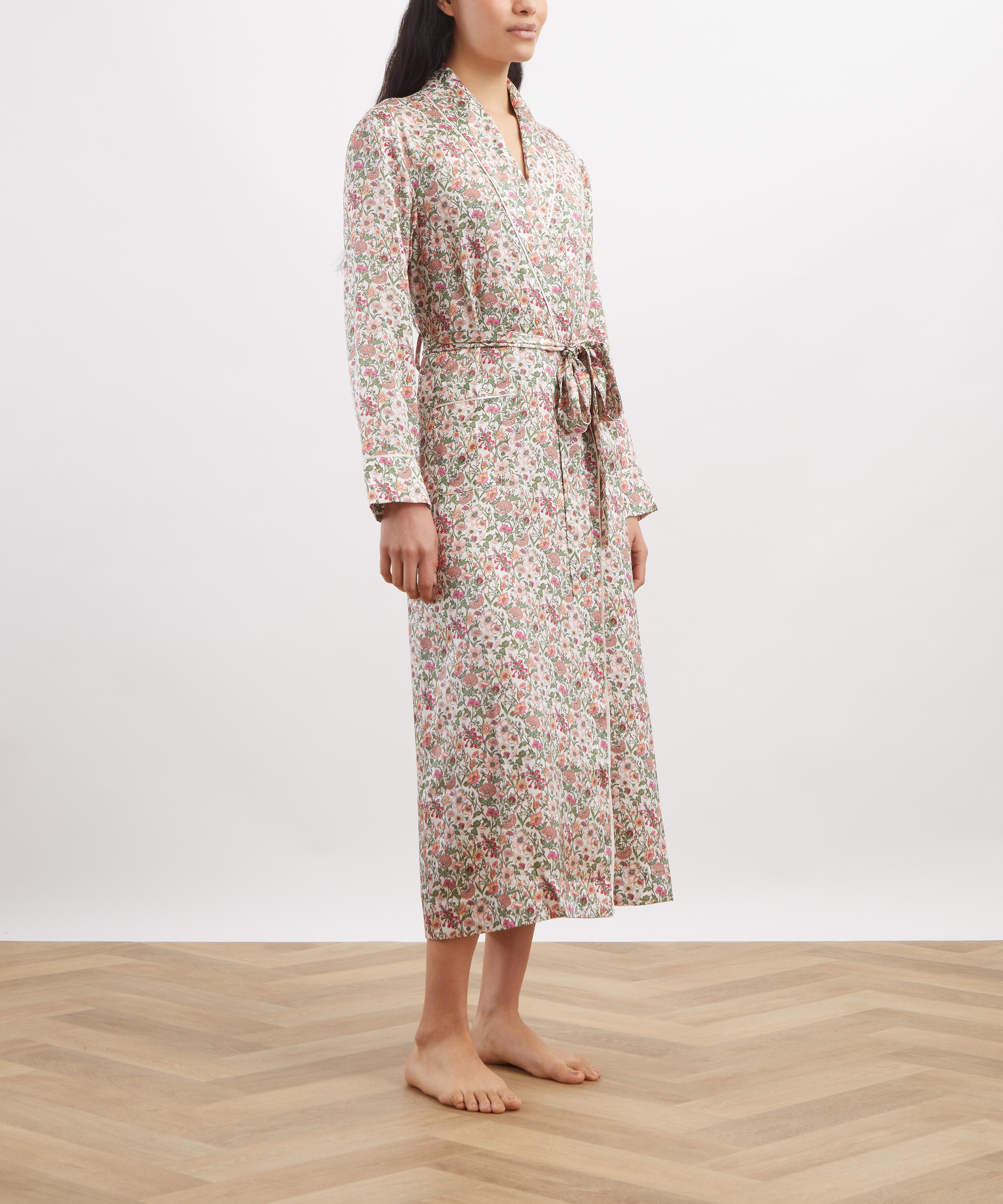 Liberty - Rachel Meadow Silk-Satin Robe&nbsp; image number 2