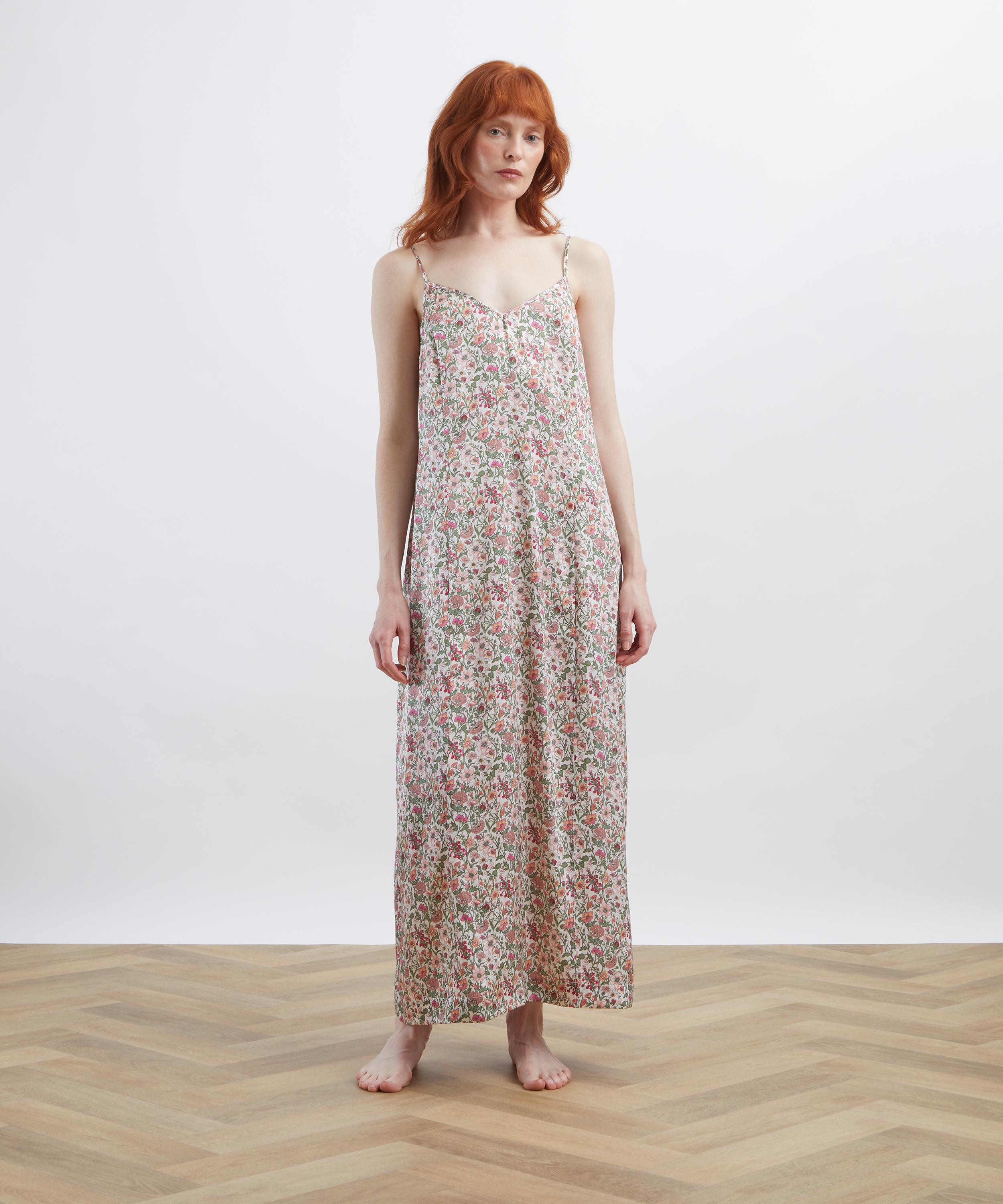 Liberty - Rachel Meadow Silk-Satin Chemise image number 2