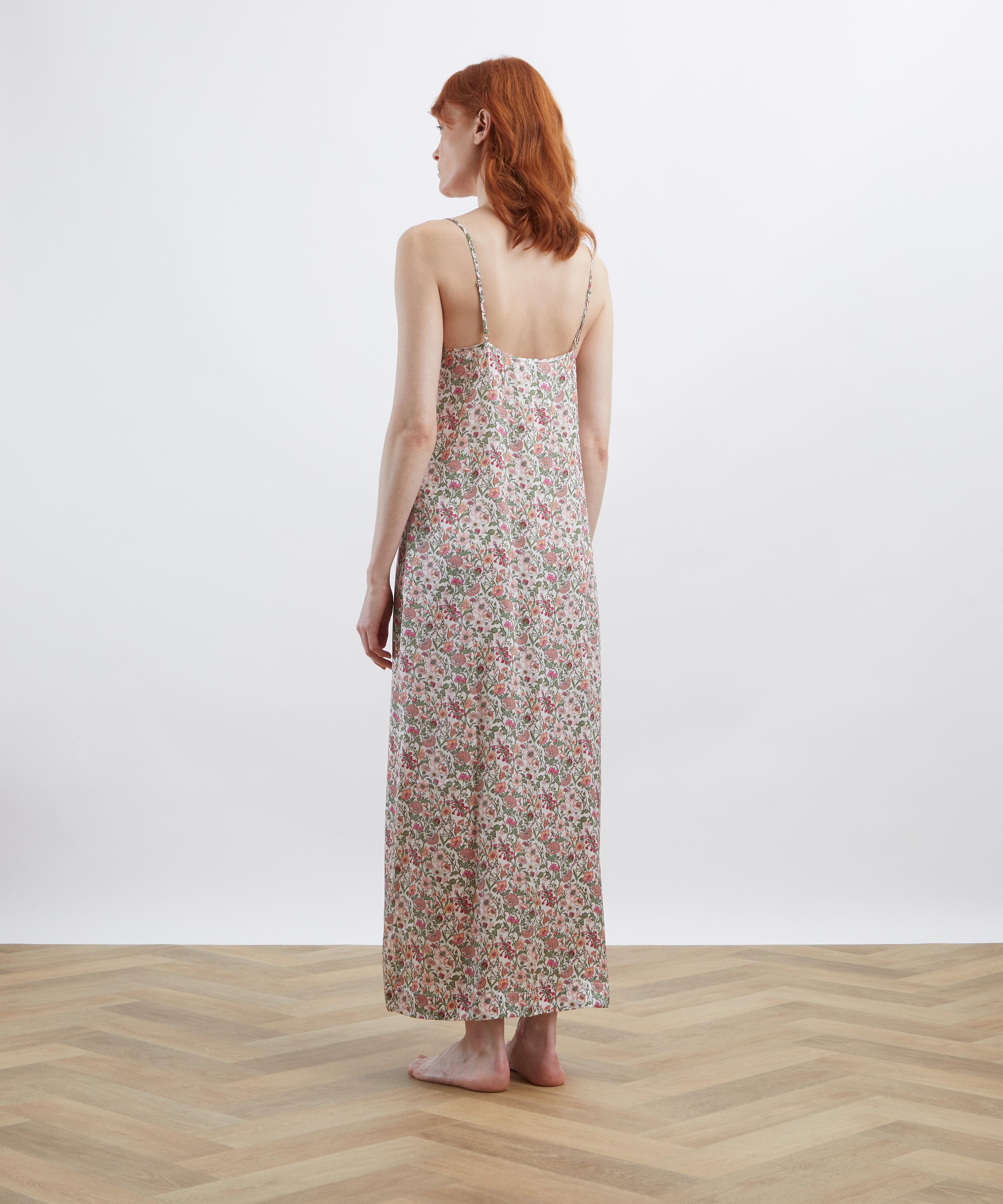 Liberty - Rachel Meadow Silk-Satin Chemise image number 3