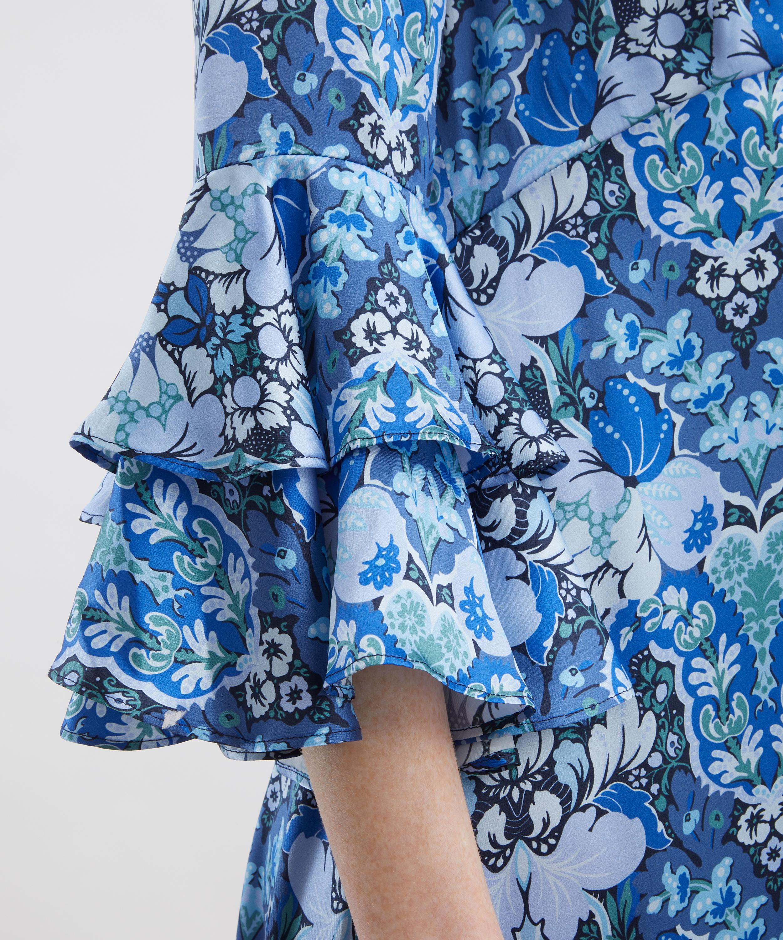 Liberty - Glastonbury Silk Gala Maxi&nbsp;Dress image number 4