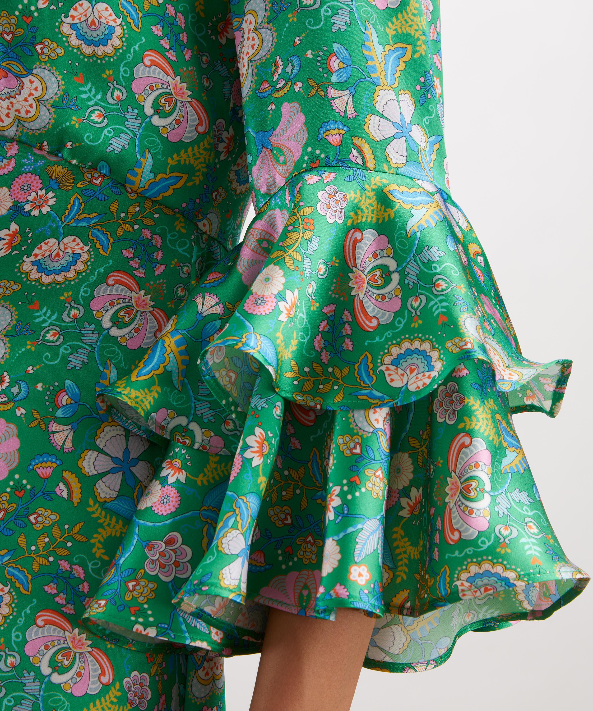 Liberty - Mabelle Hall Silk Gala Maxi Dress image number 4