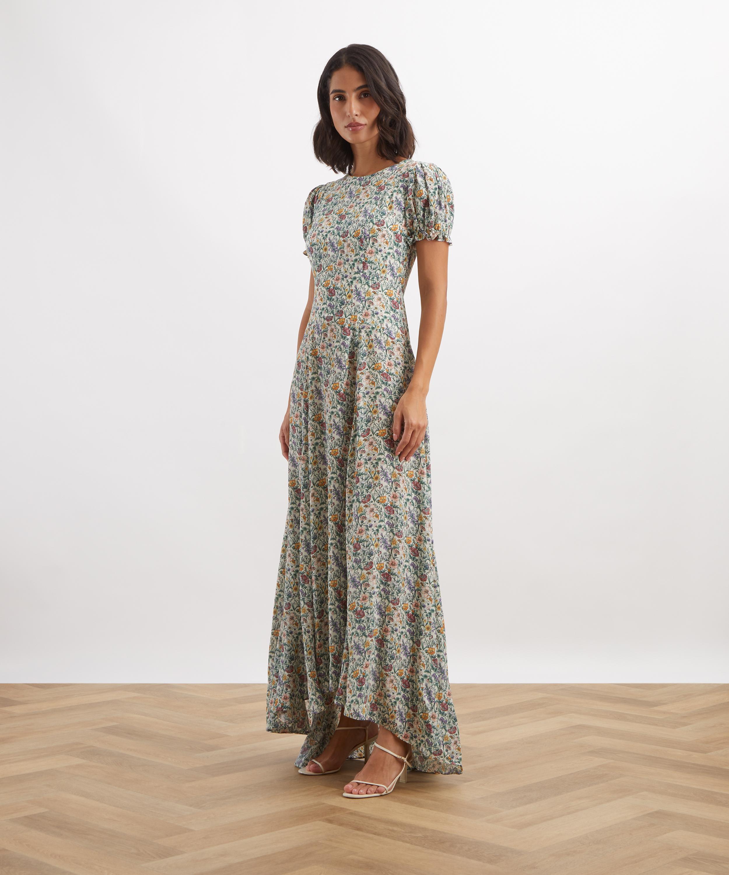 Liberty - Rachel Meadow Midnight Maxi Dress&nbsp; image number 1