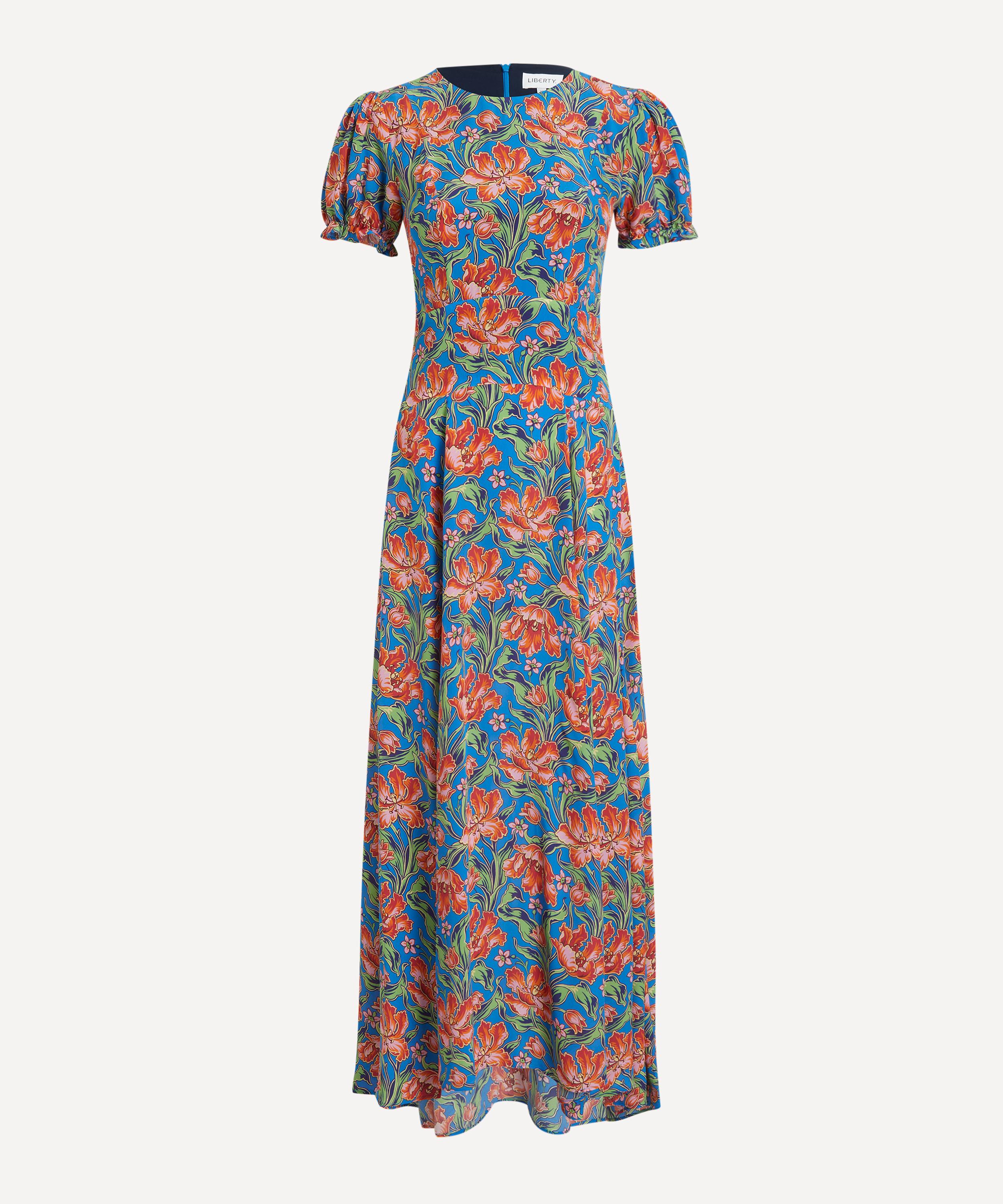 Liberty - Archive Tulip Garden Midnight Maxi Dress&nbsp;