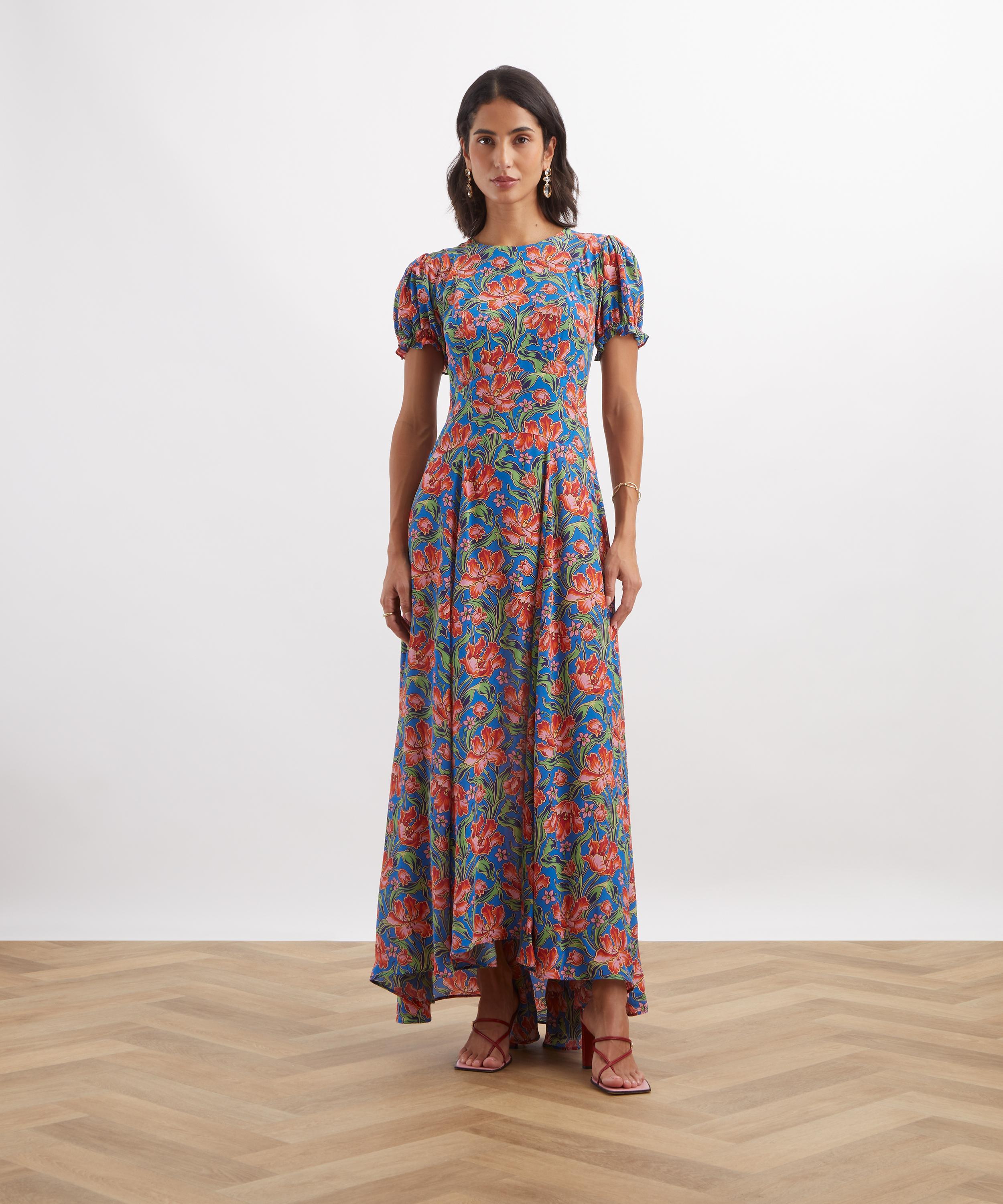 Liberty - Archive Tulip Garden Midnight Maxi Dress&nbsp; image number 1