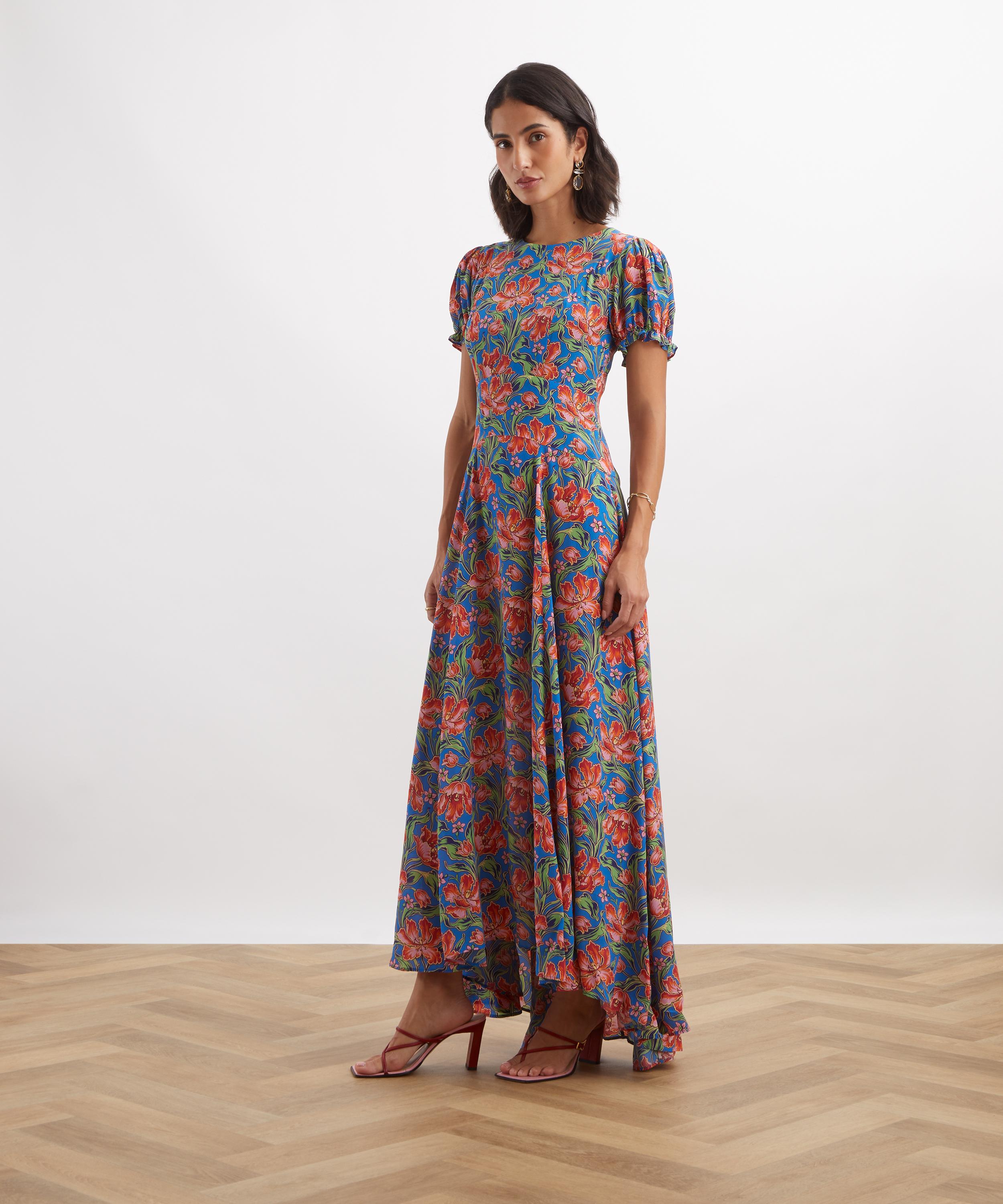 Liberty - Archive Tulip Garden Midnight Maxi Dress&nbsp; image number 2