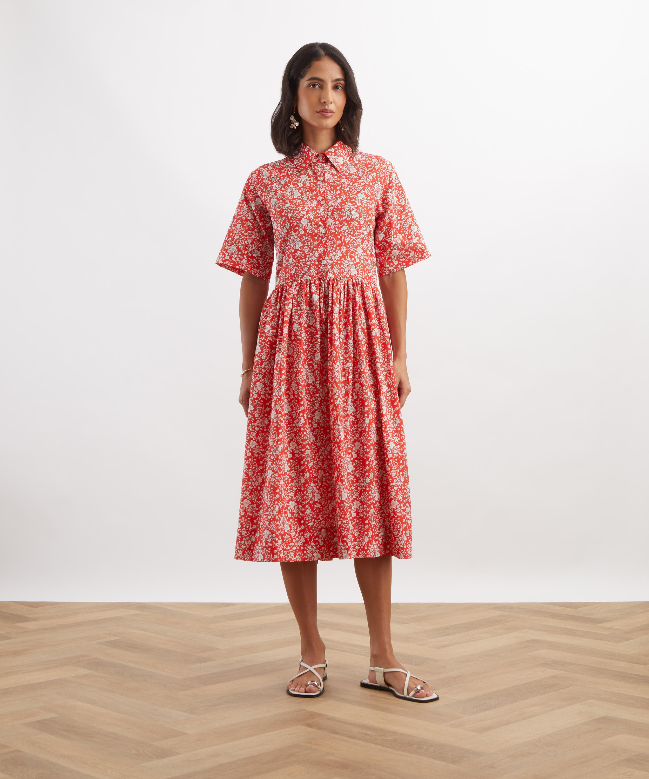 Liberty - Summer Blooms Gallery Shirt Dress image number 2
