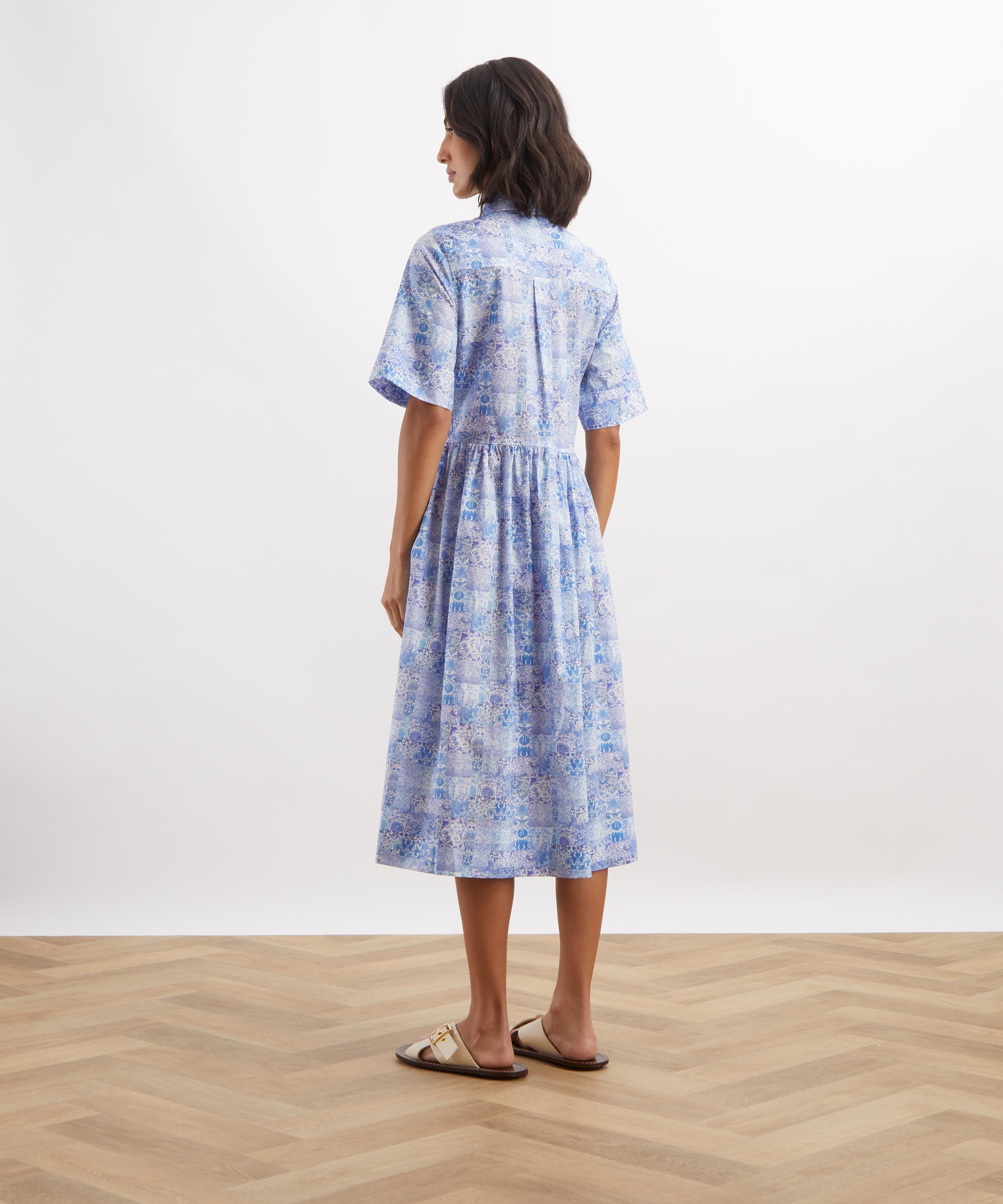 Liberty - Morris Patchwork Gallery Shirt Dress image number 3