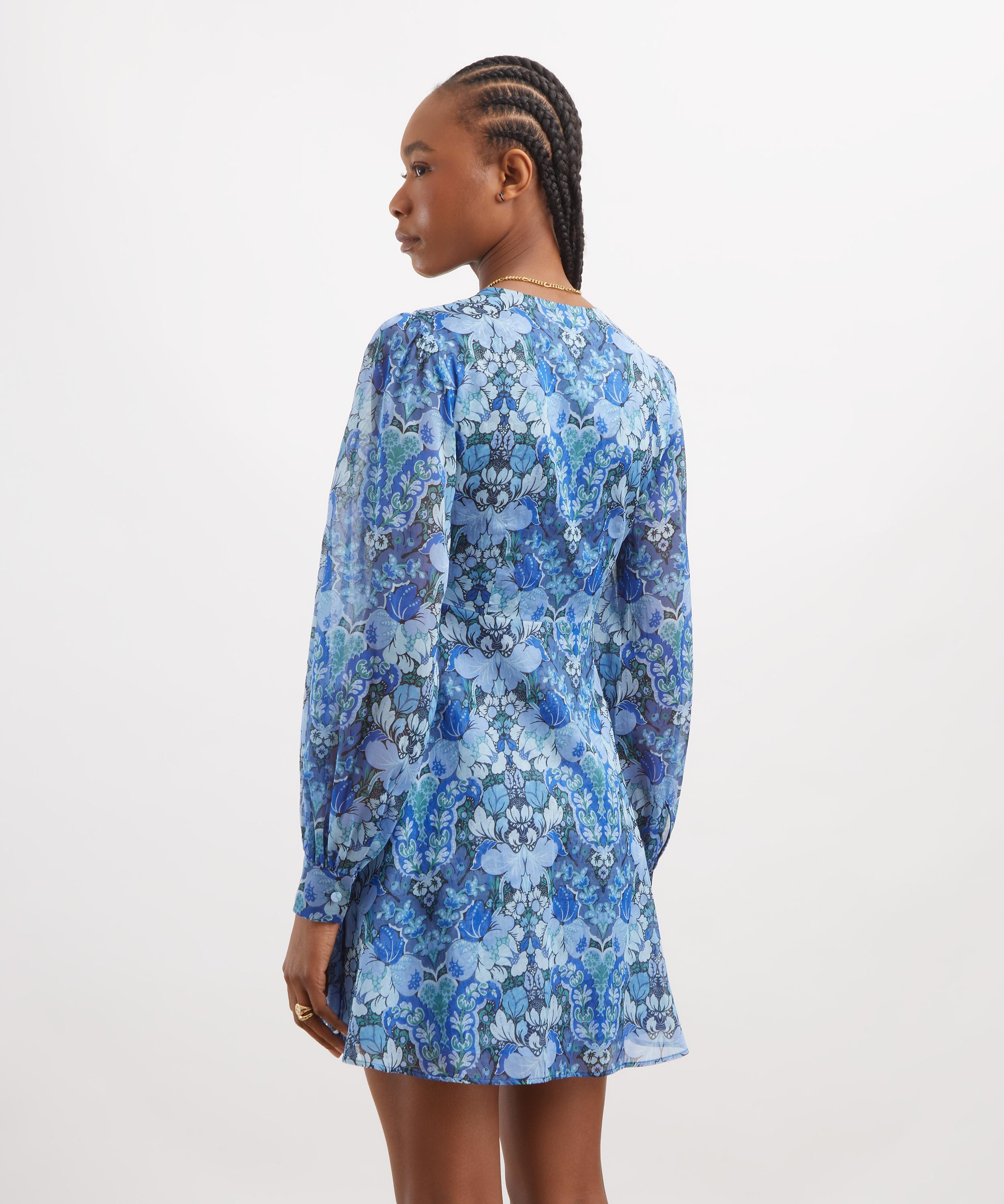 Liberty - Glastonbury Soir&eacute;e Cotton Mini Dress&nbsp; image number 3