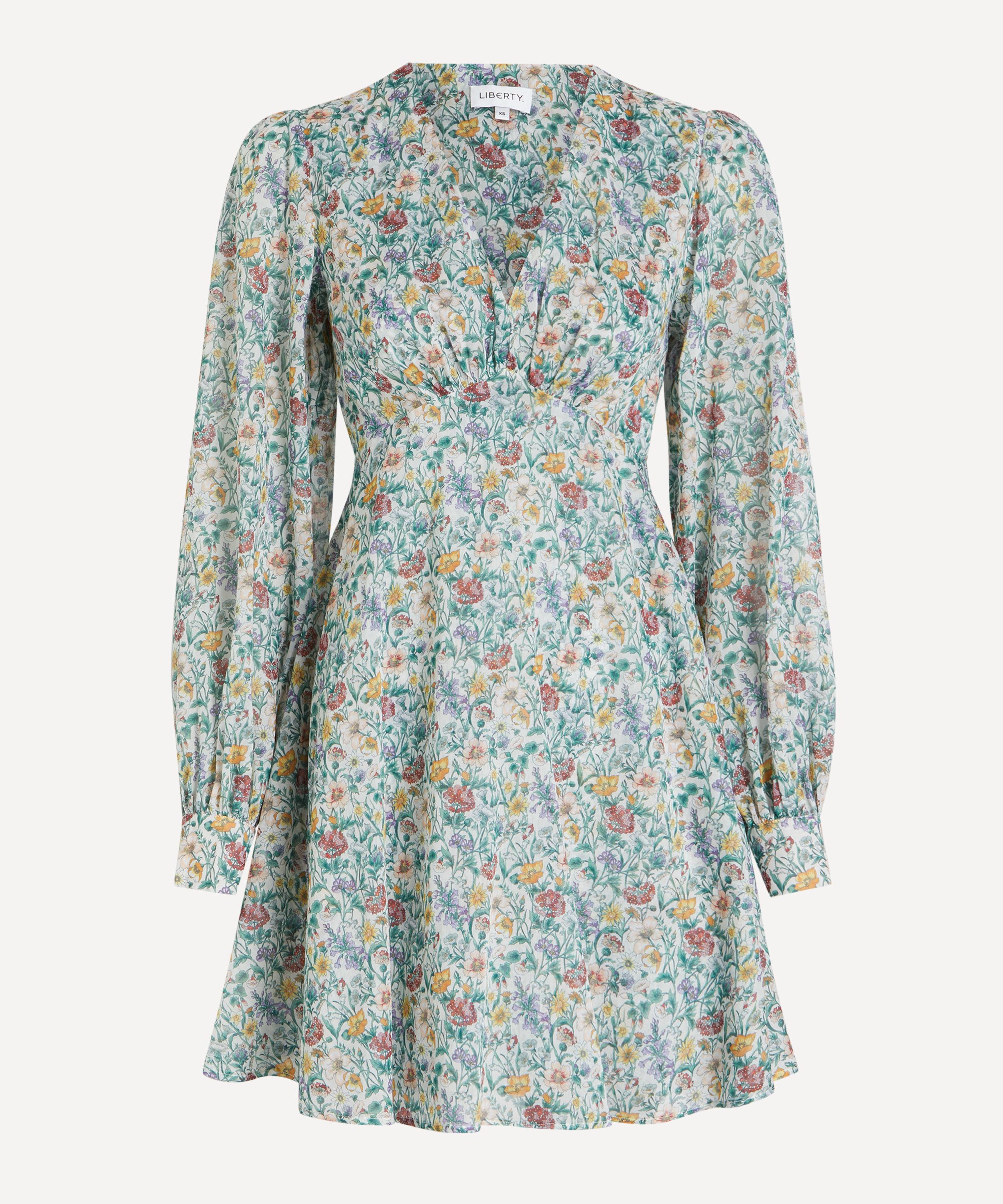 Liberty - Rachel Meadow Soir&eacute;e Cotton Mini Dress&nbsp;
