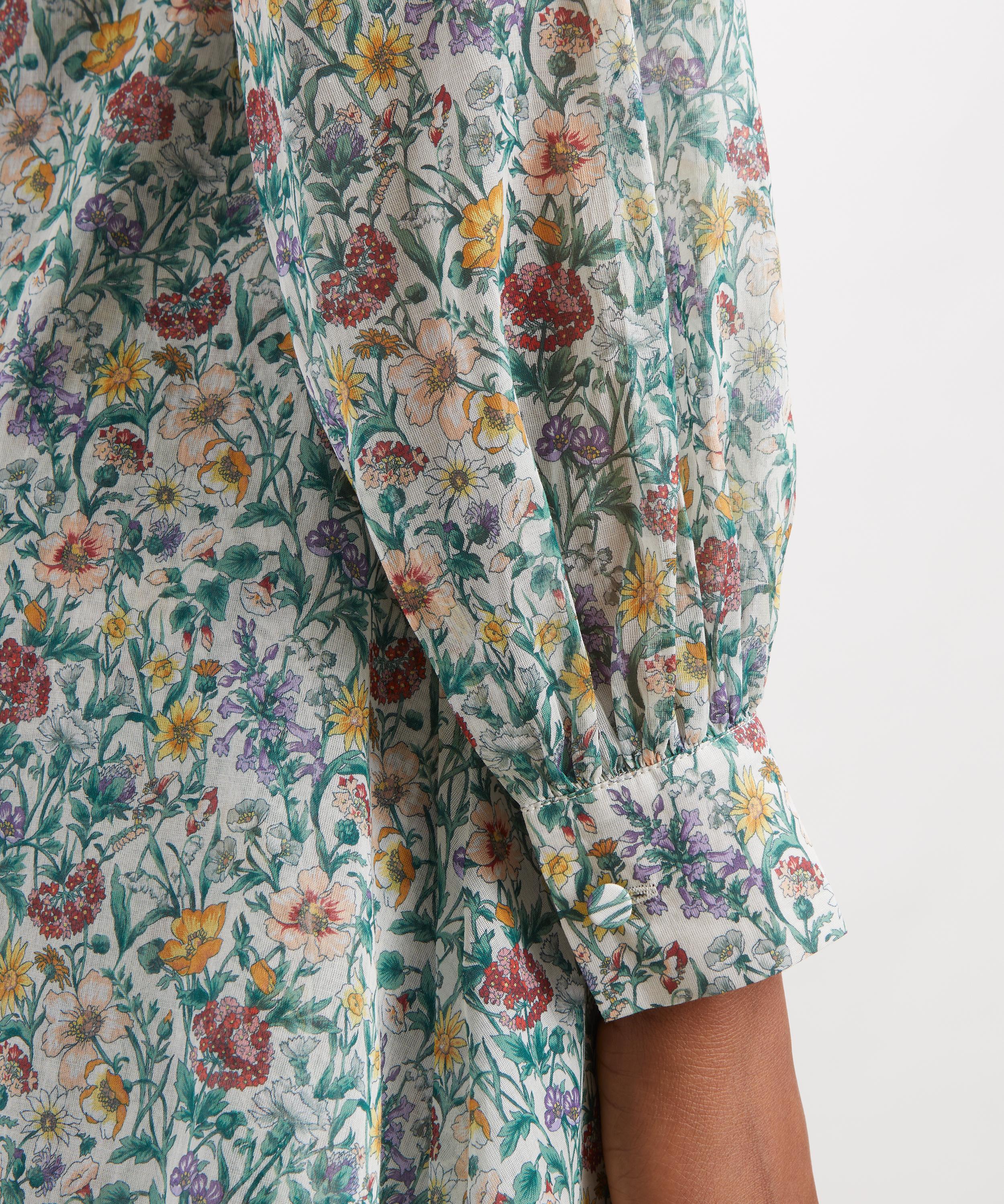 Liberty - Rachel Meadow Soir&eacute;e Cotton Mini Dress&nbsp; image number 4