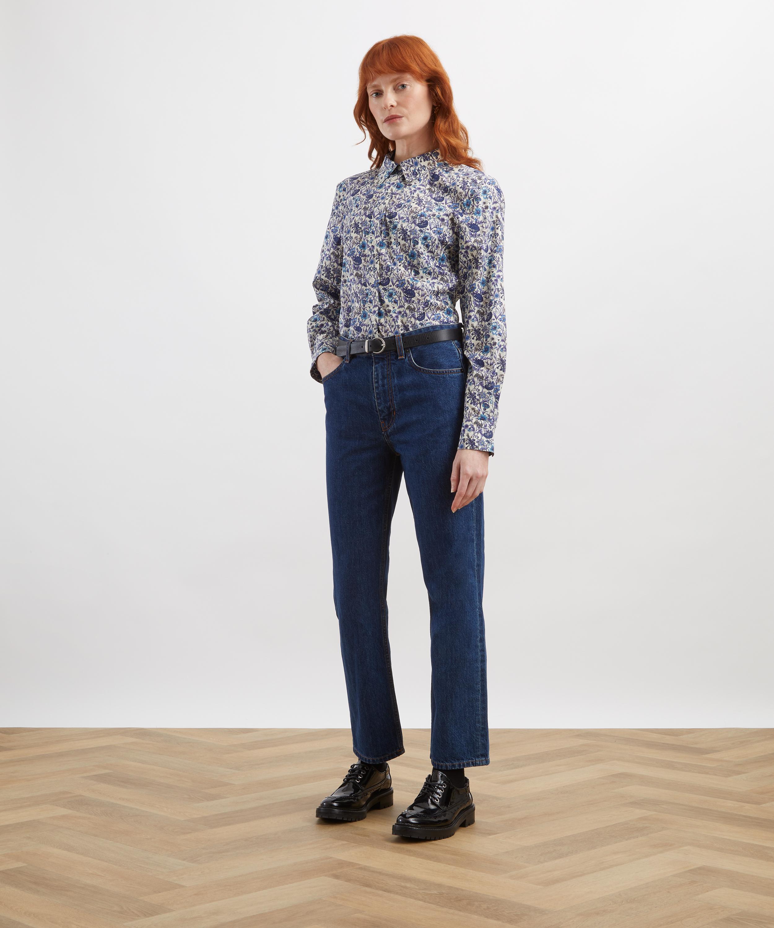 Liberty - Rachel Tana Lawn&trade; Cotton Fitted Shirt image number 1