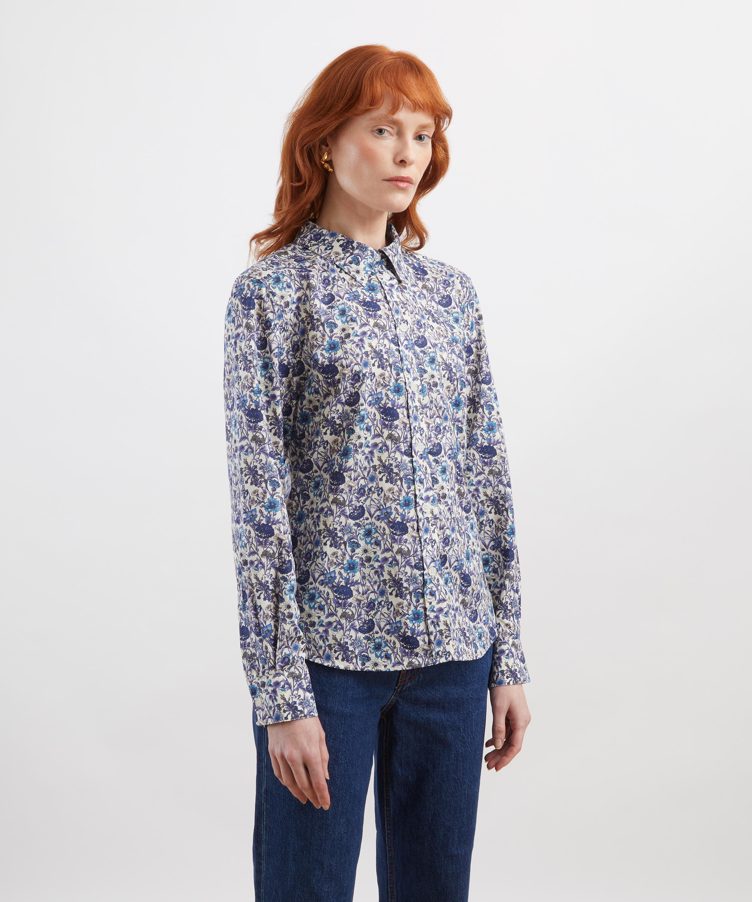 Liberty - Rachel Tana Lawn&trade; Cotton Fitted Shirt image number 2