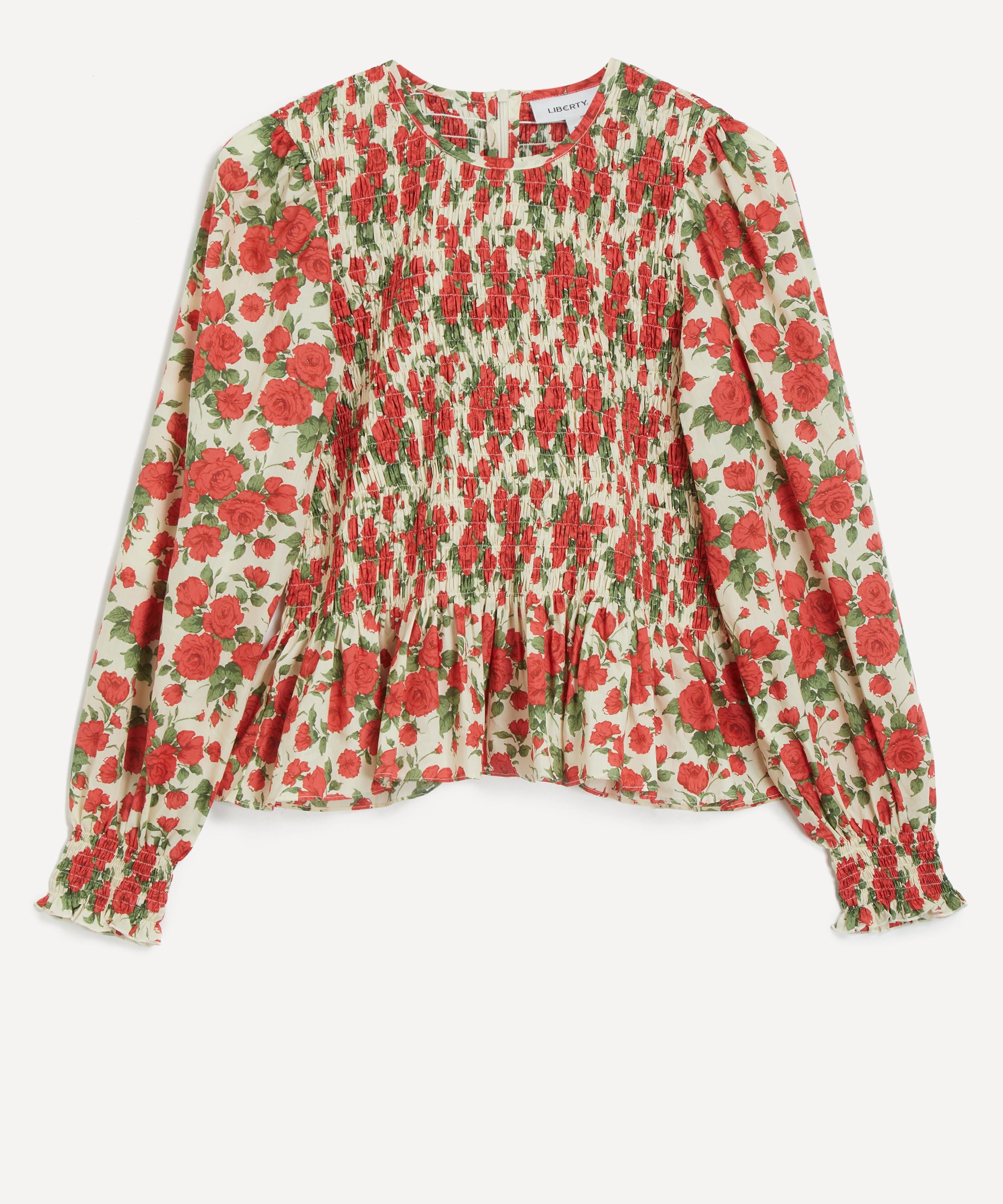 Liberty - Carline Rose Smock Blouse image number 0