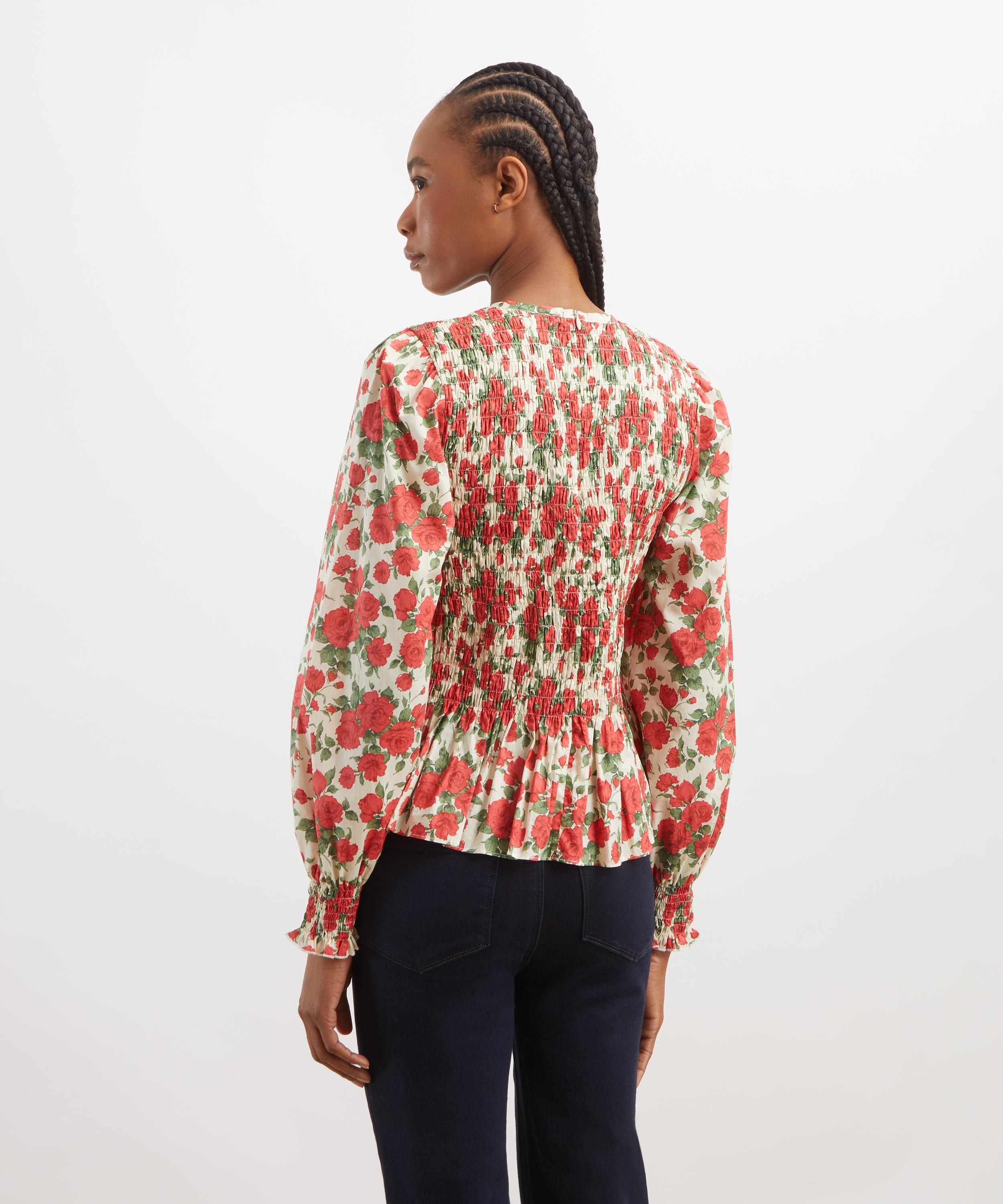 Liberty - Carline Rose Smock Blouse image number 3
