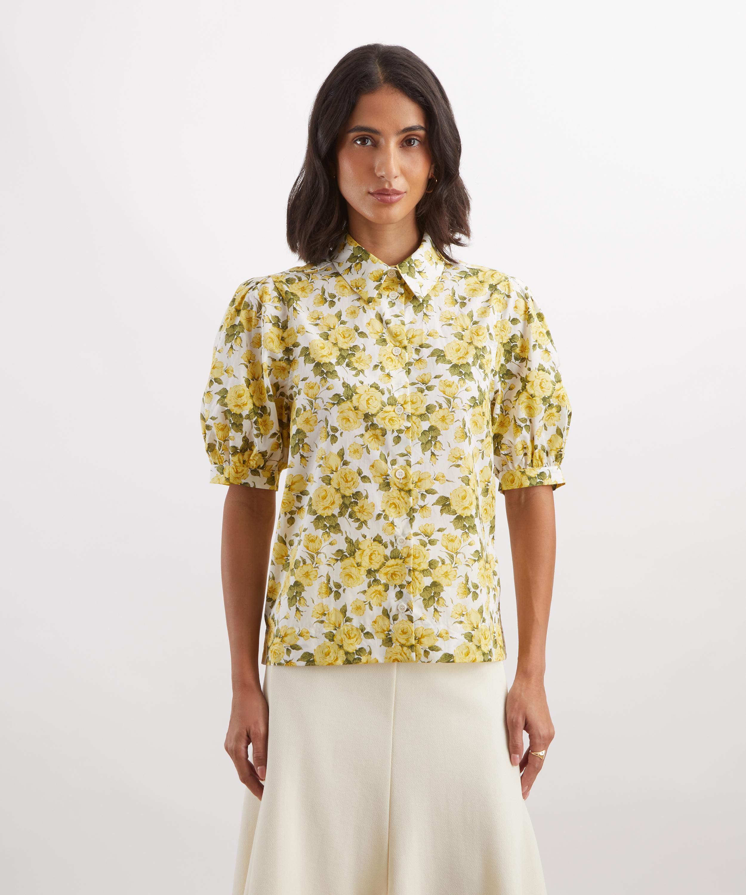 Liberty - Carline Rose Puff Sleeve Shirt image number 2