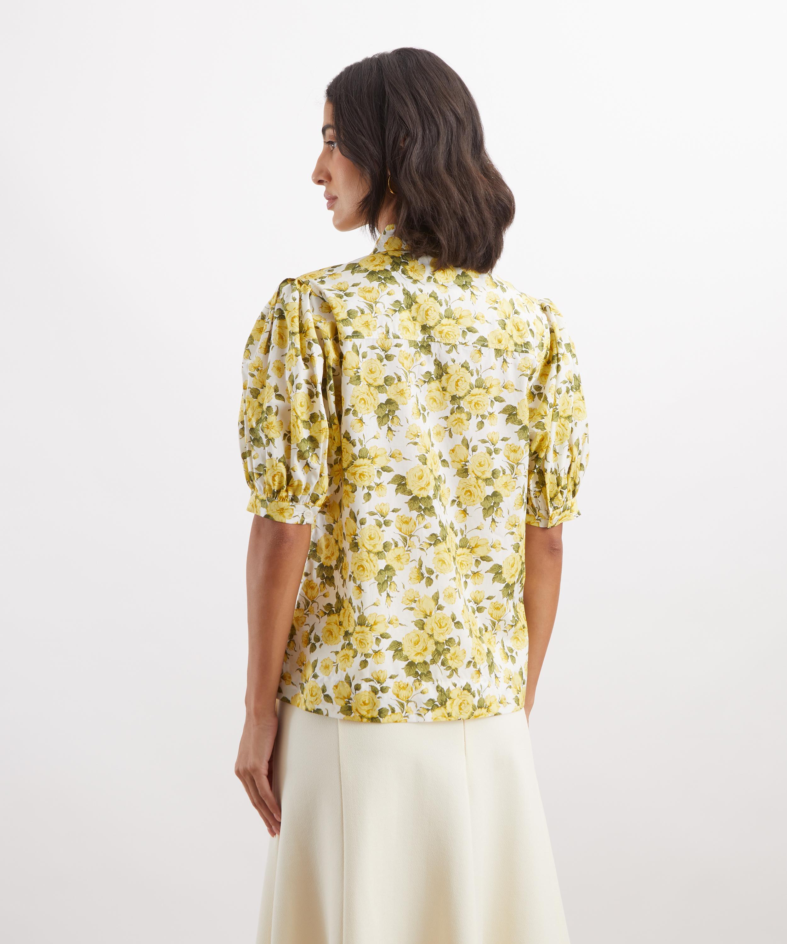 Liberty - Carline Rose Puff Sleeve Shirt image number 3