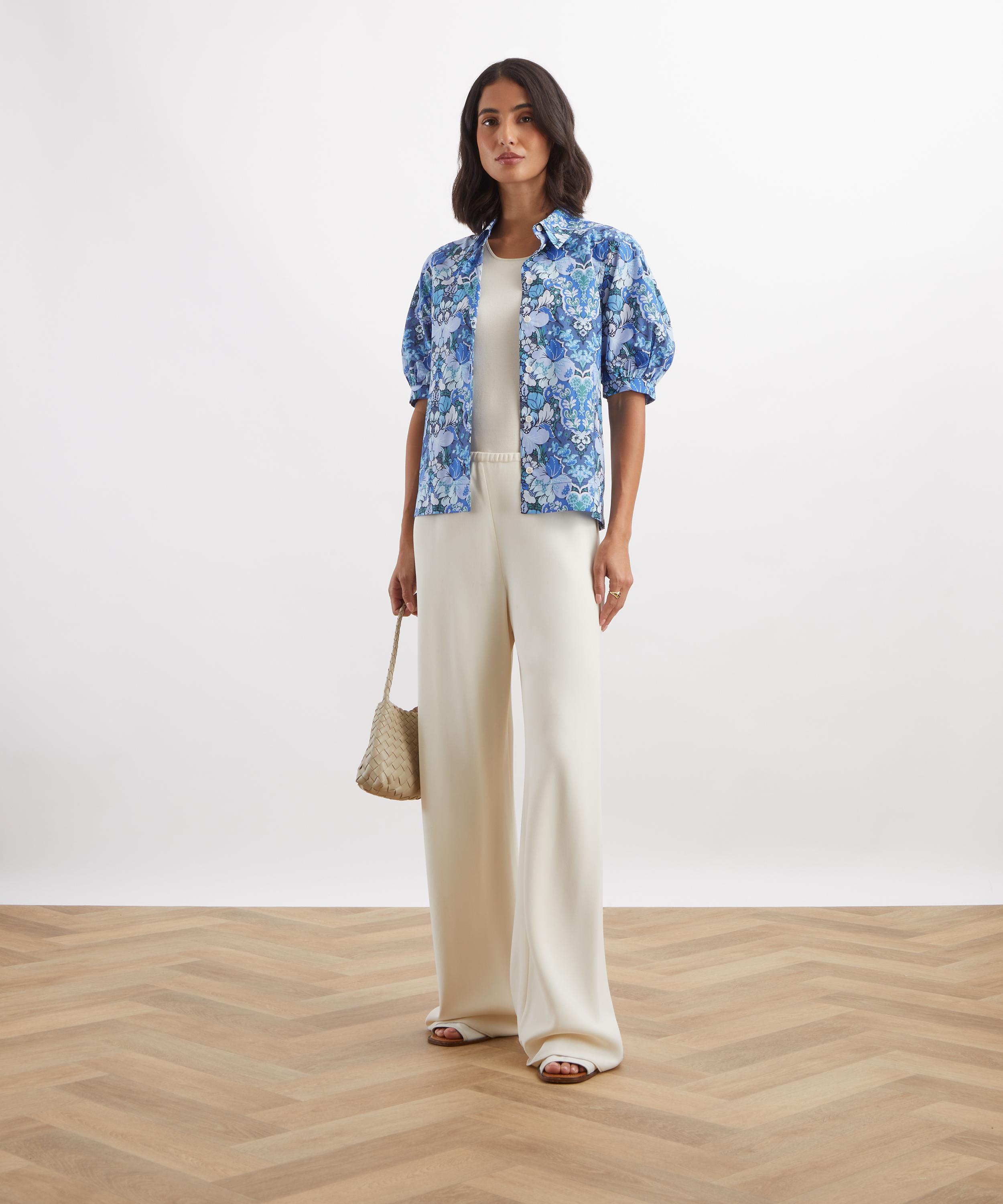 Liberty - Glastonbury Puff-Sleeve Shirt&nbsp; image number 1