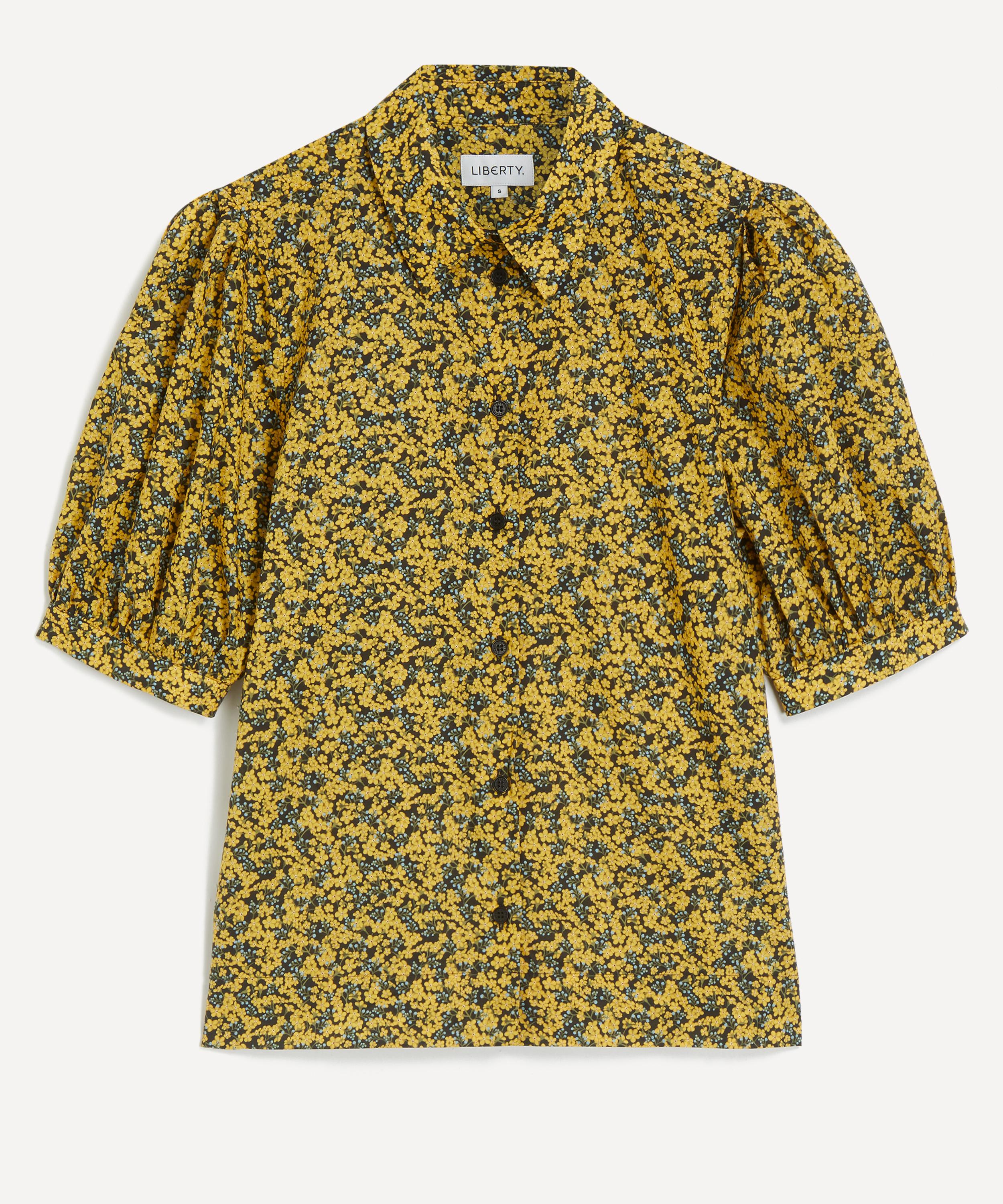 Liberty - Star Anise Puff-Sleeve Shirt&nbsp;