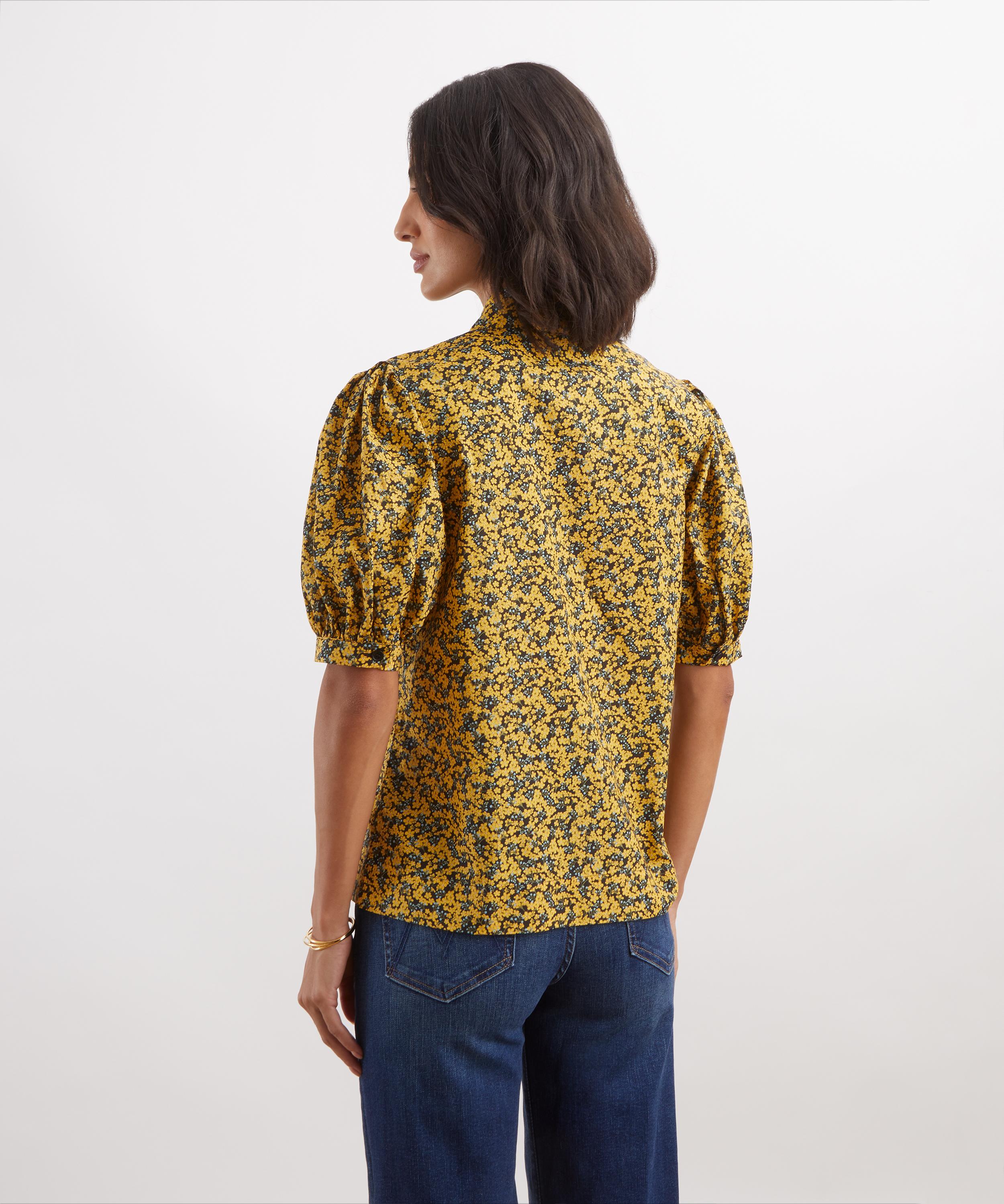 Liberty - Star Anise Puff-Sleeve Shirt&nbsp; image number 3