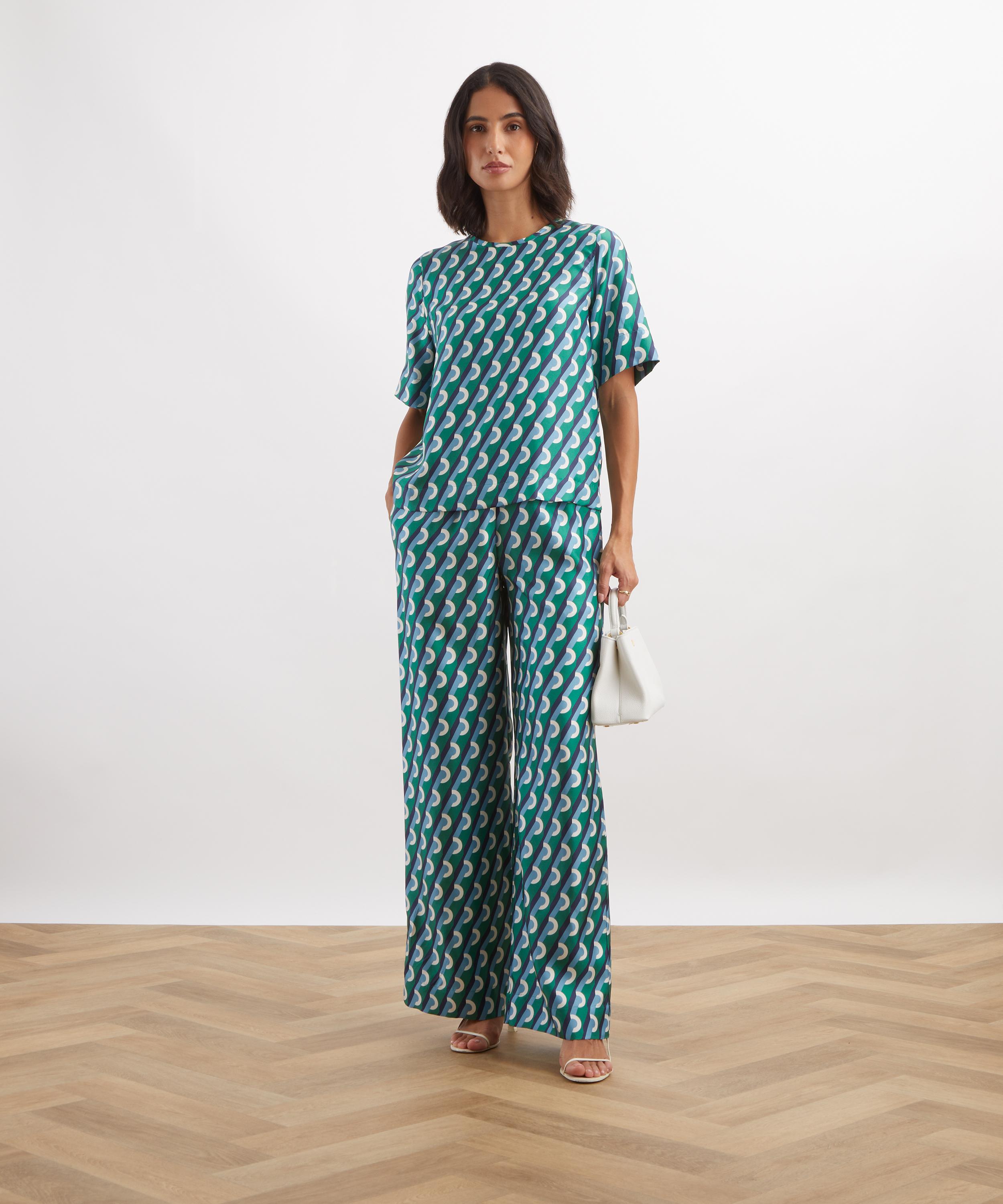 Liberty - Orbella Geo Silk Top image number 1