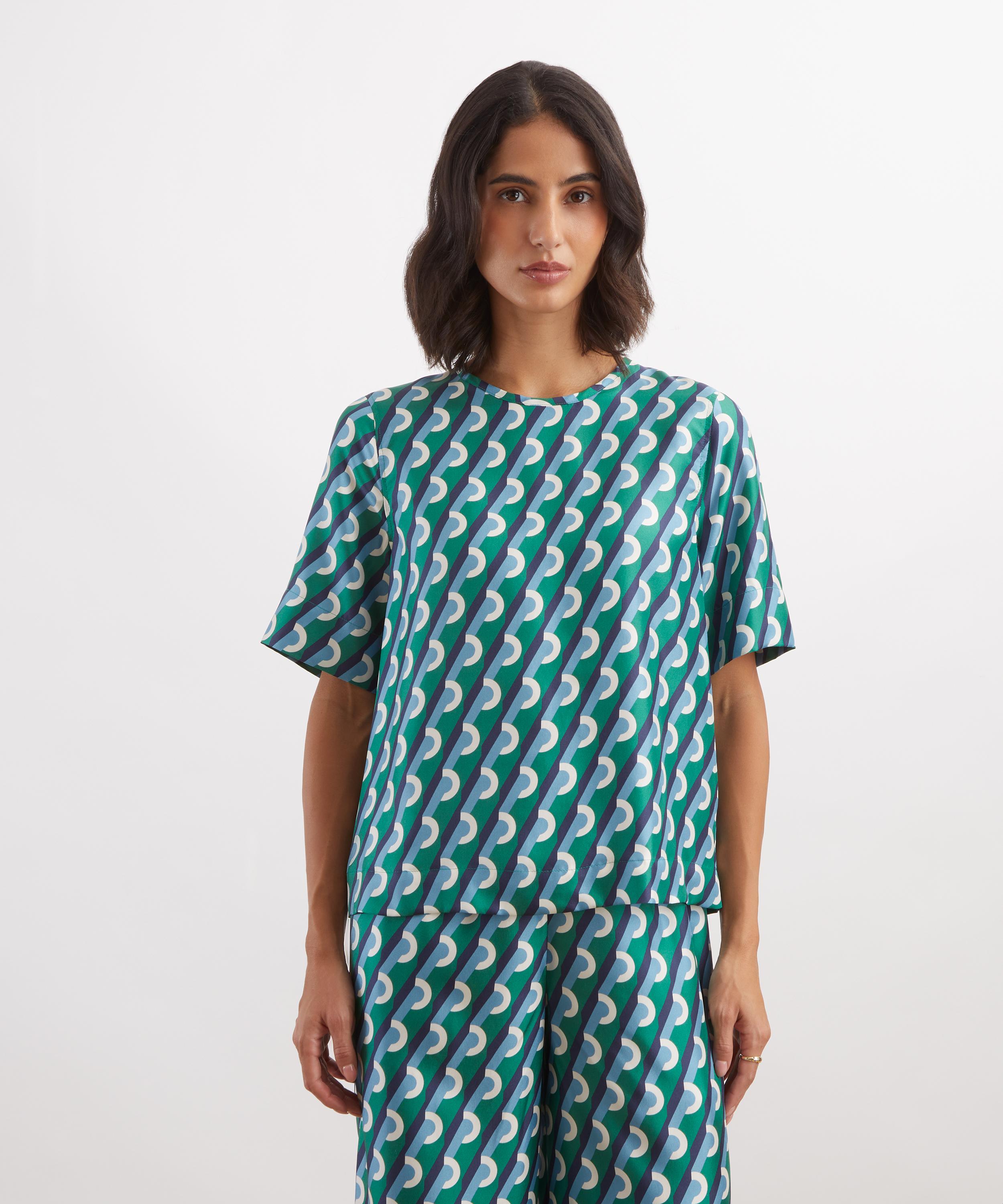 Liberty - Orbella Geo Silk Top image number 2