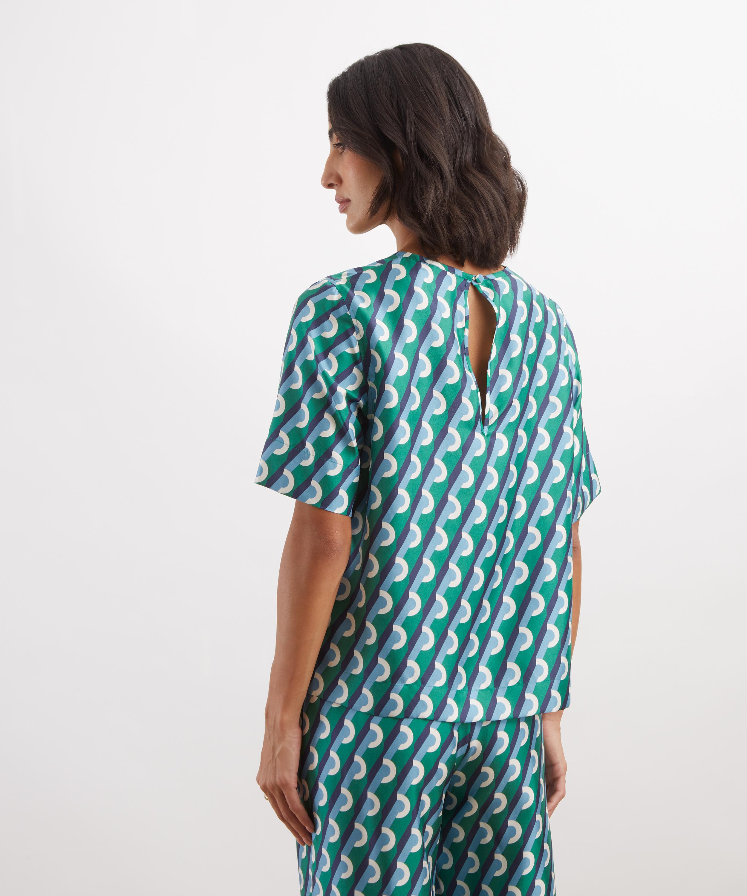 Liberty - Orbella Geo Silk Top image number 3