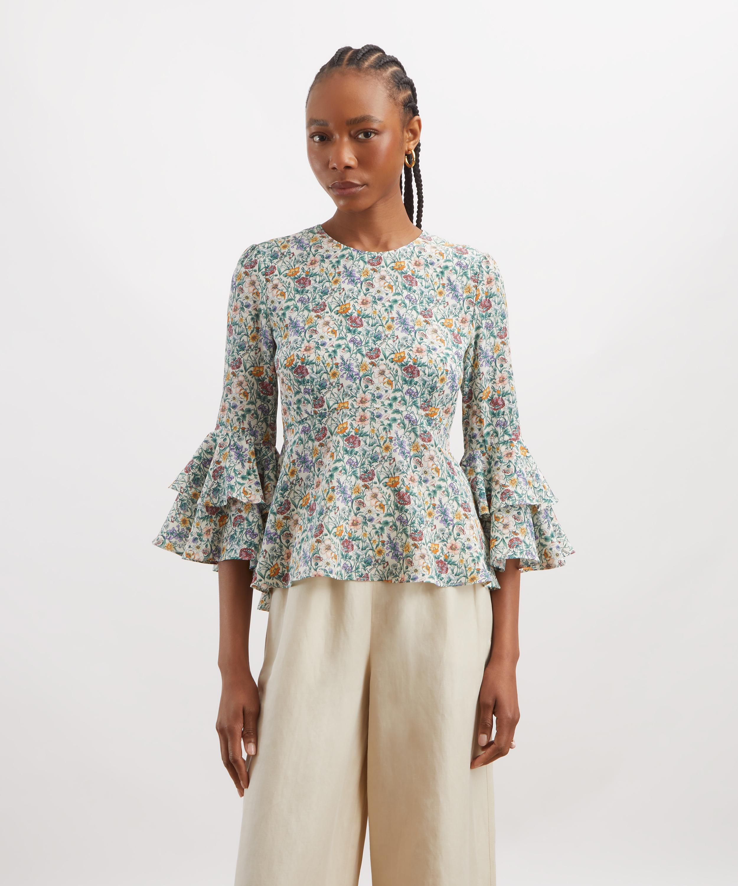 Liberty - Rachel Meadow Silk Gala Top image number 2