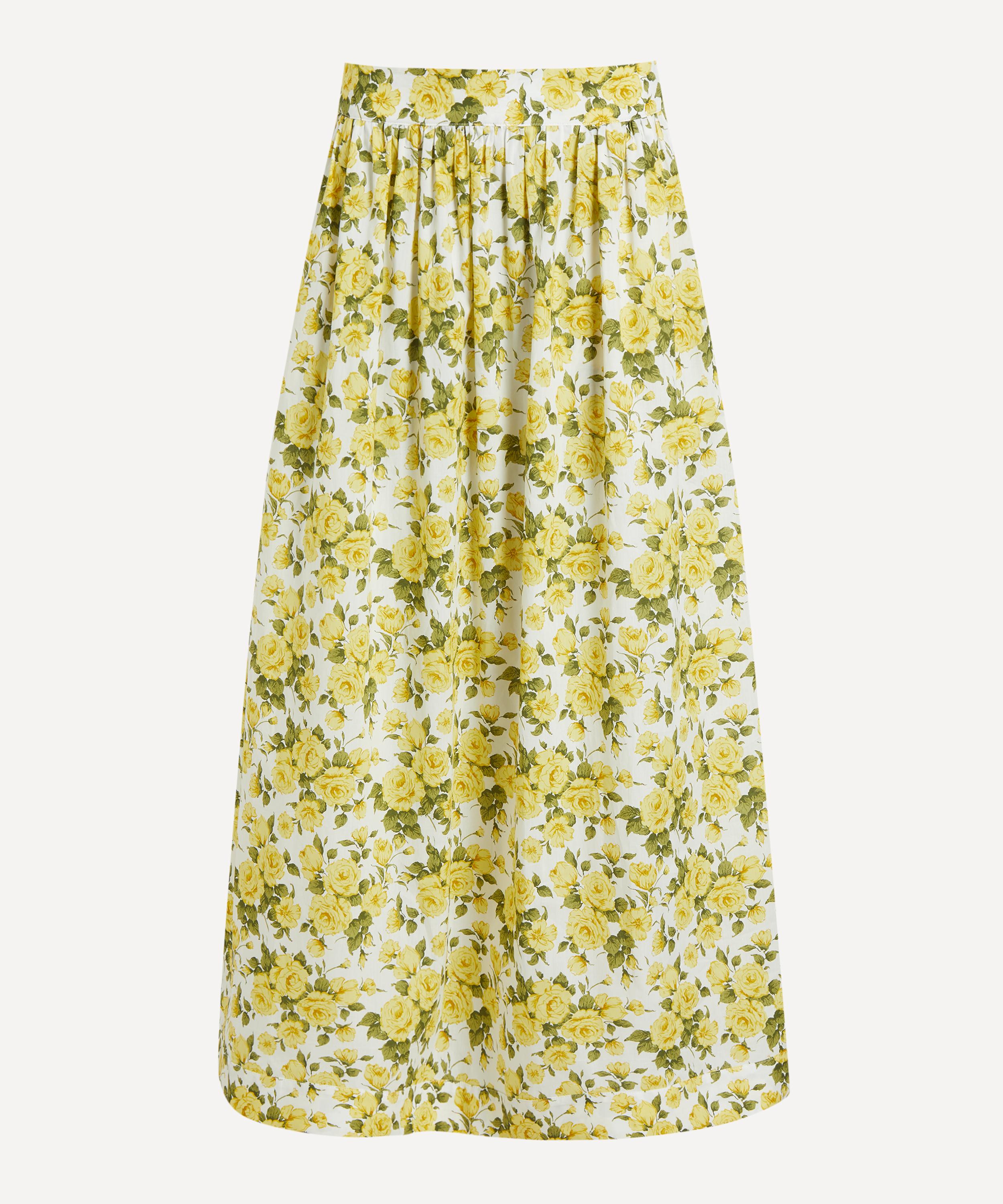 Liberty - Carline Rose Silk Slip Skirt