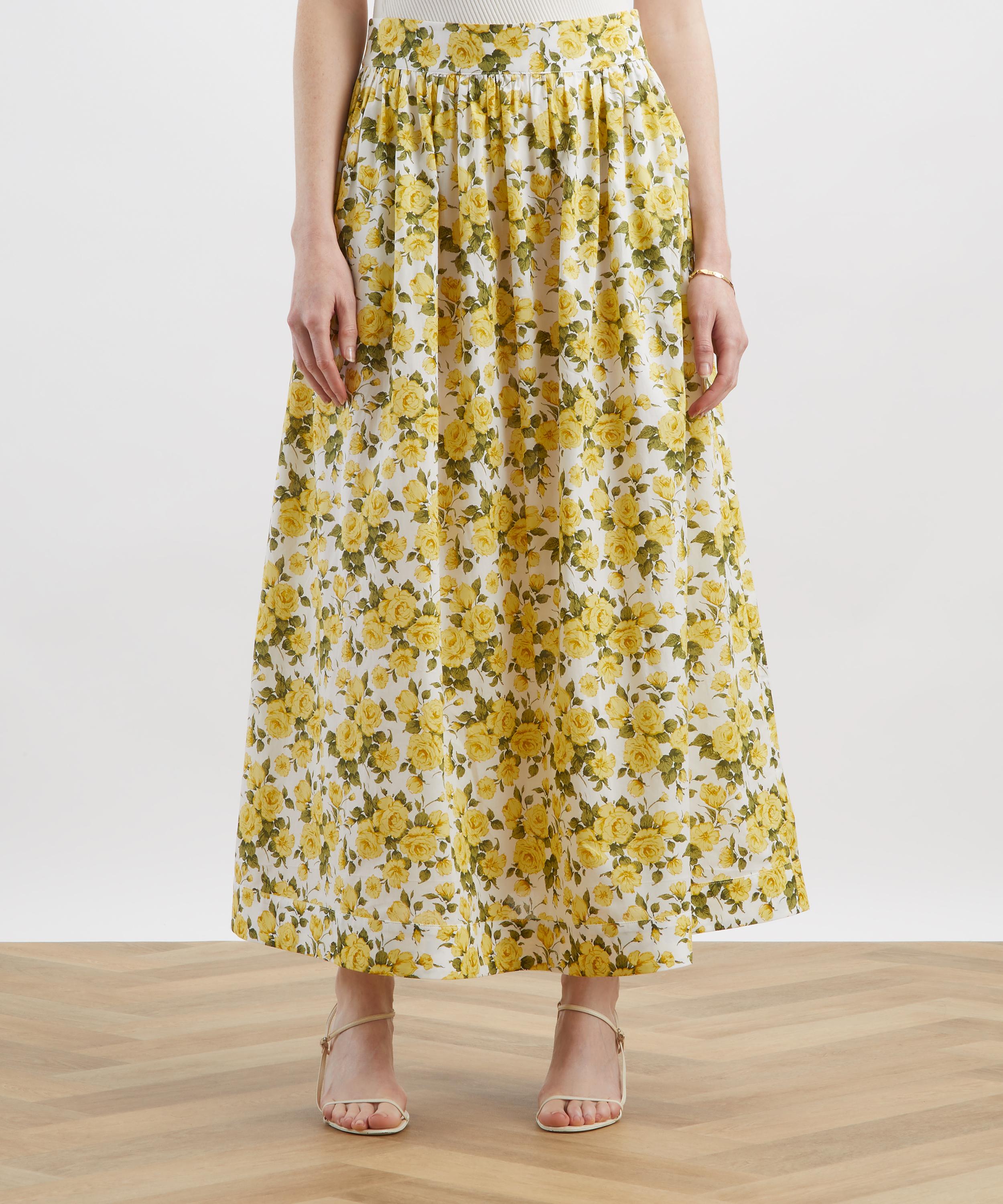 Liberty - Carline Rose Silk Slip Skirt image number 2