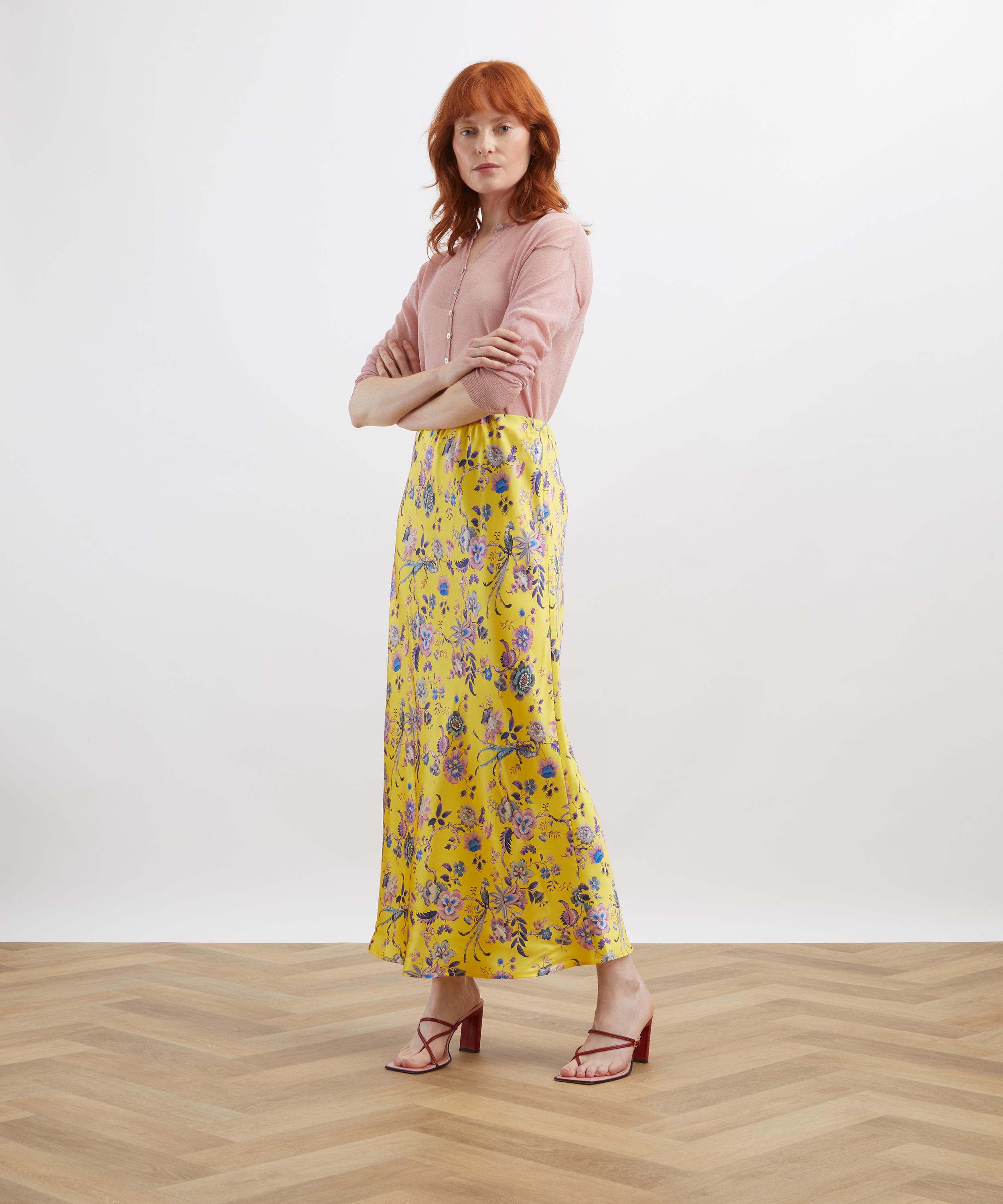 Liberty - Jannah Silk Slip Skirt image number 1