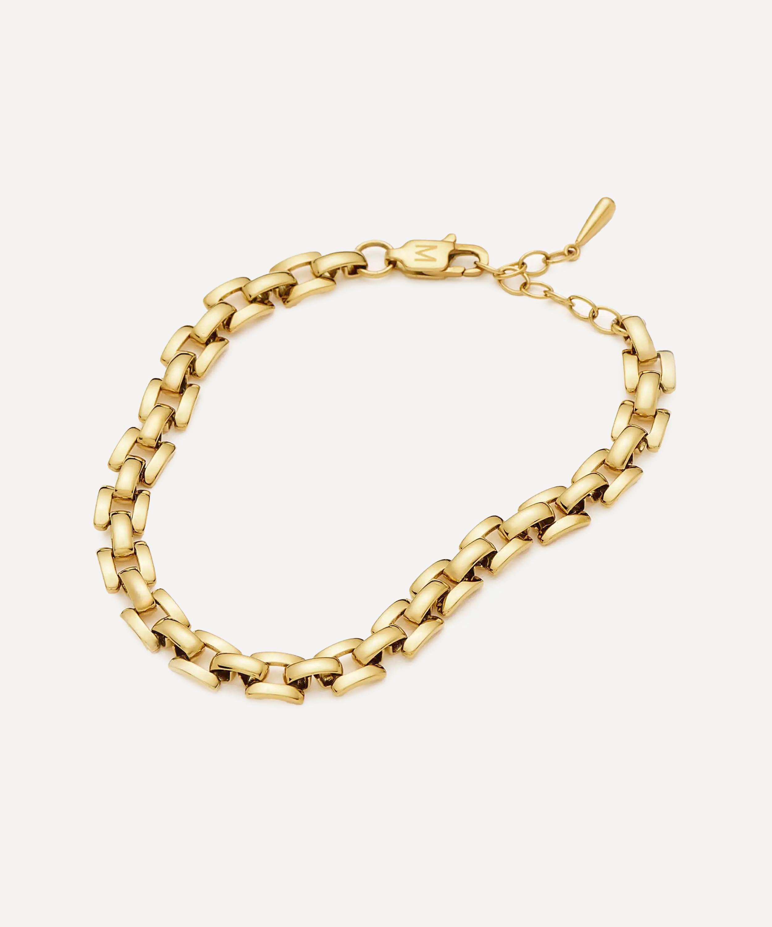 Missoma - 18ct Gold-Plated Timepiece Link Chain Bracelet image number 2