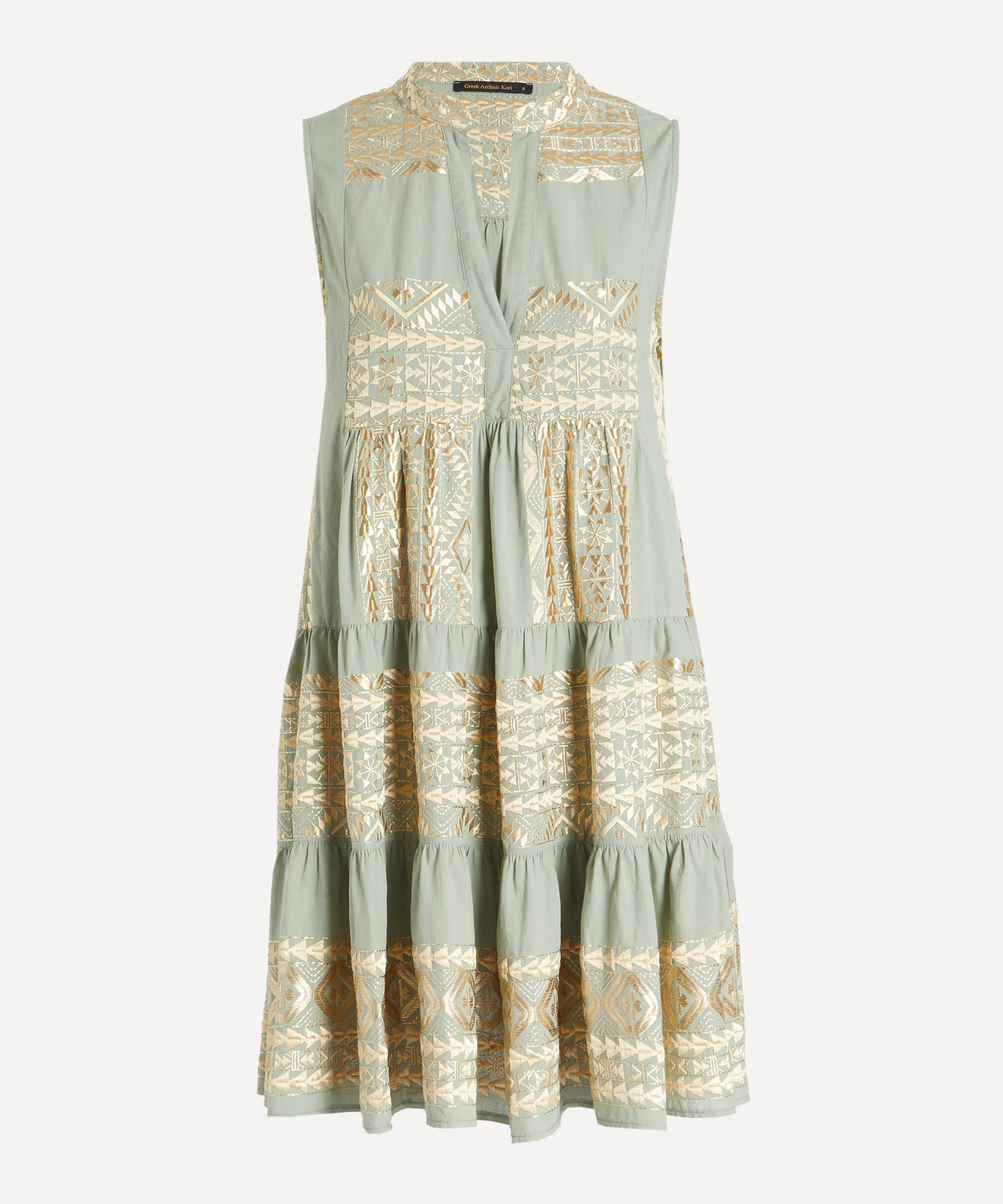 Kori - Classic Triangle Sleeveless Short Dress