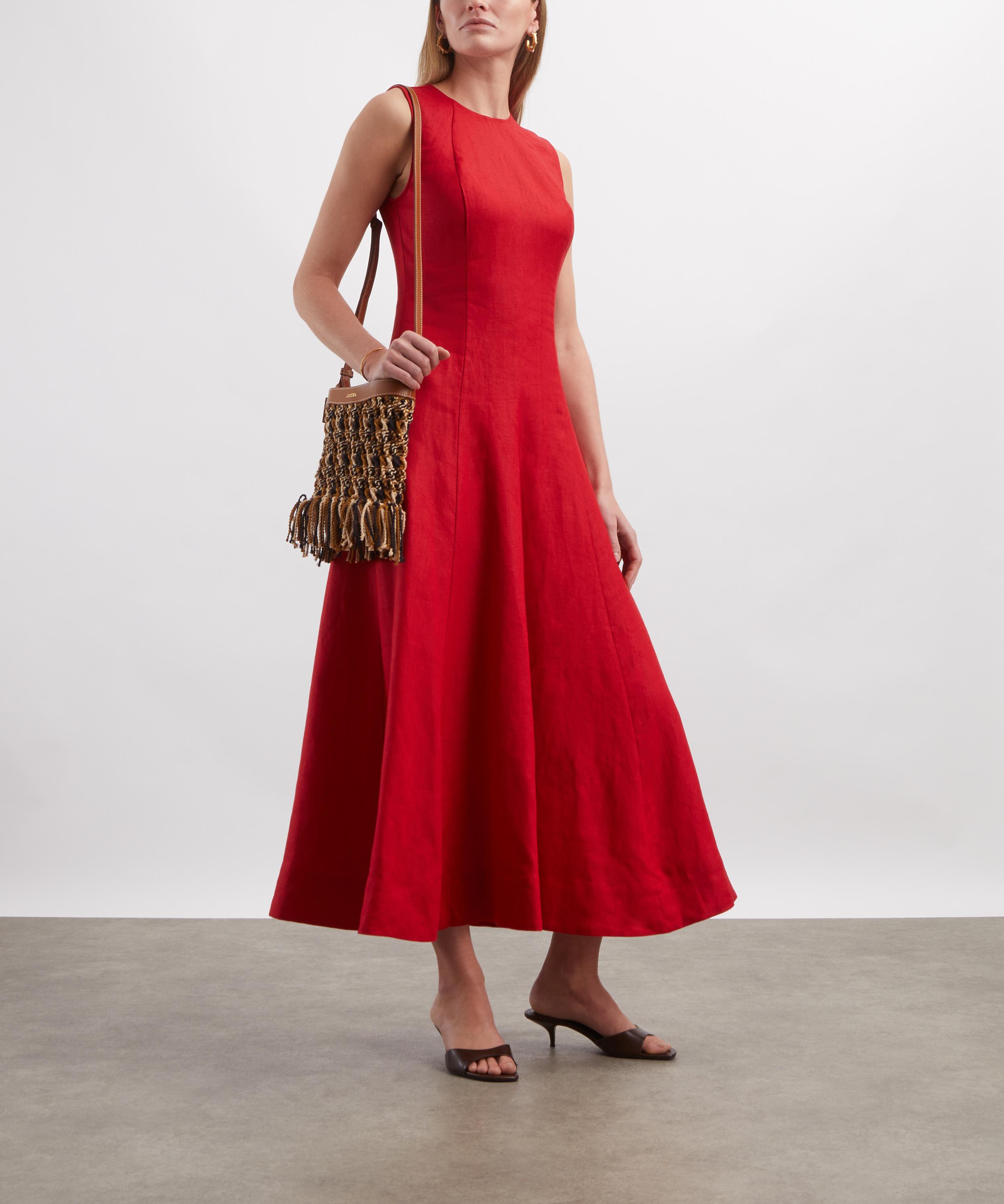 Reformation - Cecilia Linen Maxi Dress&nbsp; image number 1