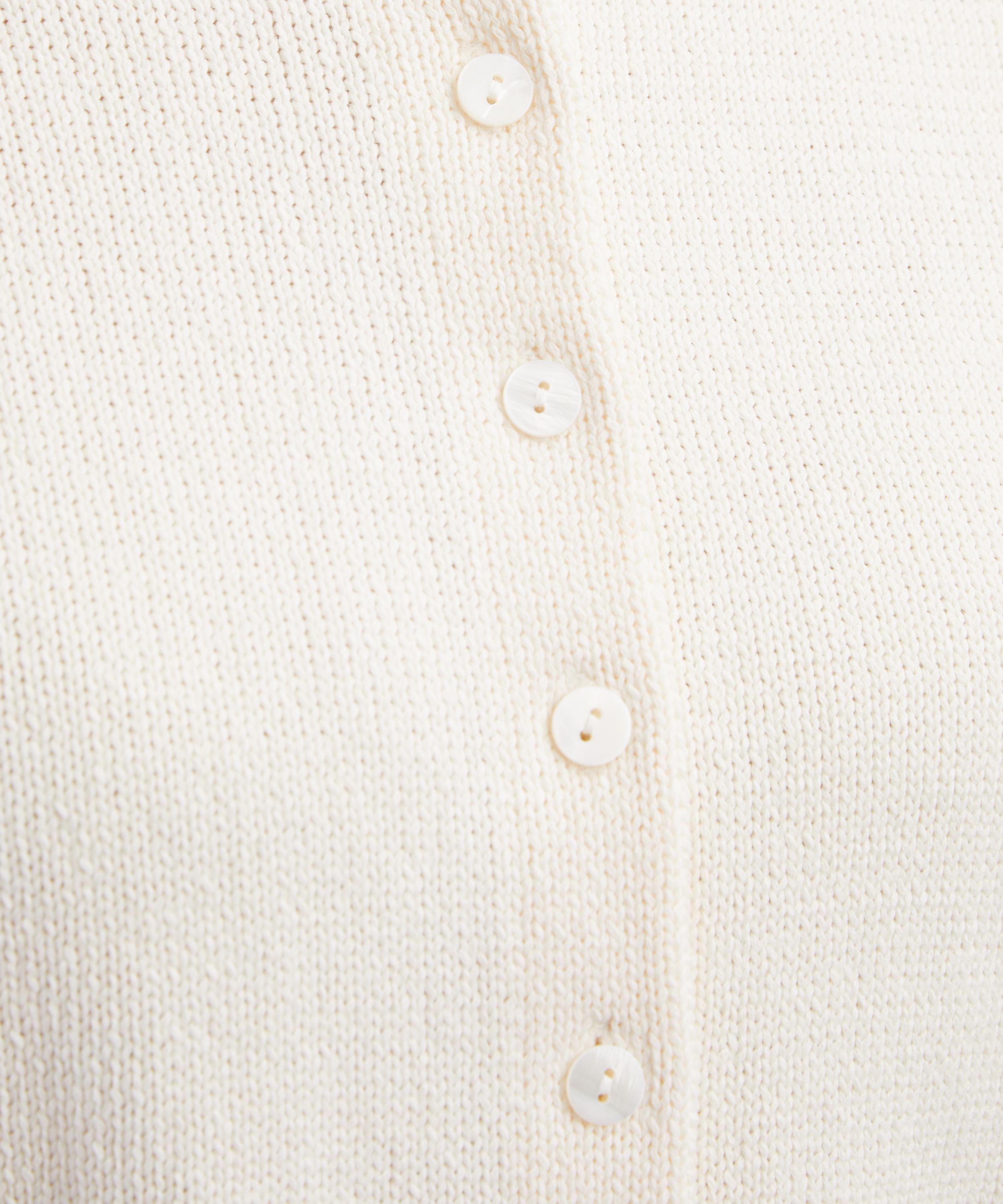 Reformation - Clara Fior de Latte Cotton Cardigan&nbsp; image number 4