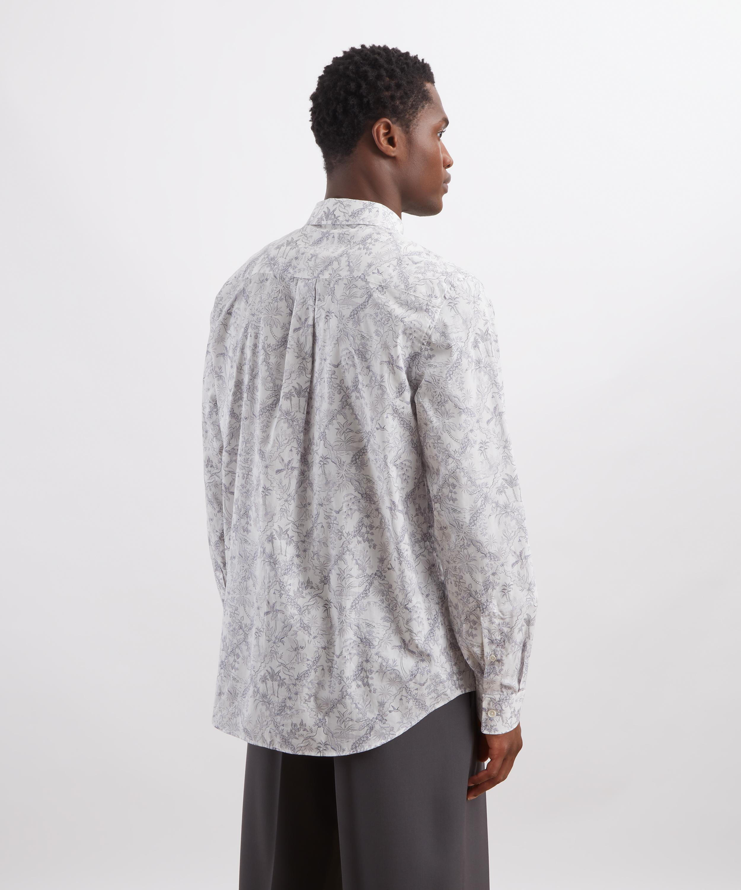 Liberty - Classic Fit Tana Lawn&trade; Cotton Shirt in Tropical Toile image number 3