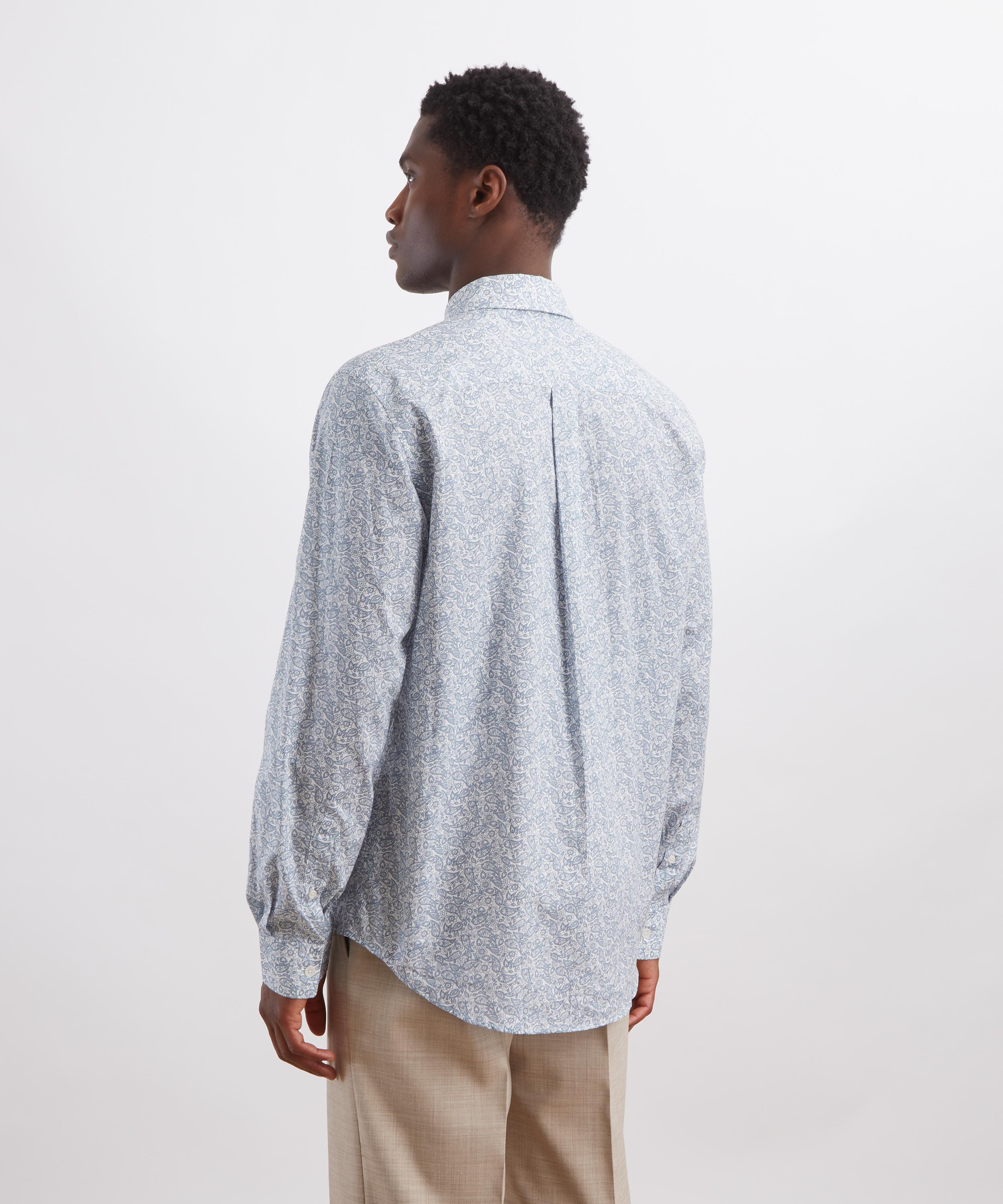 Liberty - Classic Fit Tana Lawn&trade; Cotton Shirt in Daisy Paisley&nbsp; image number 3