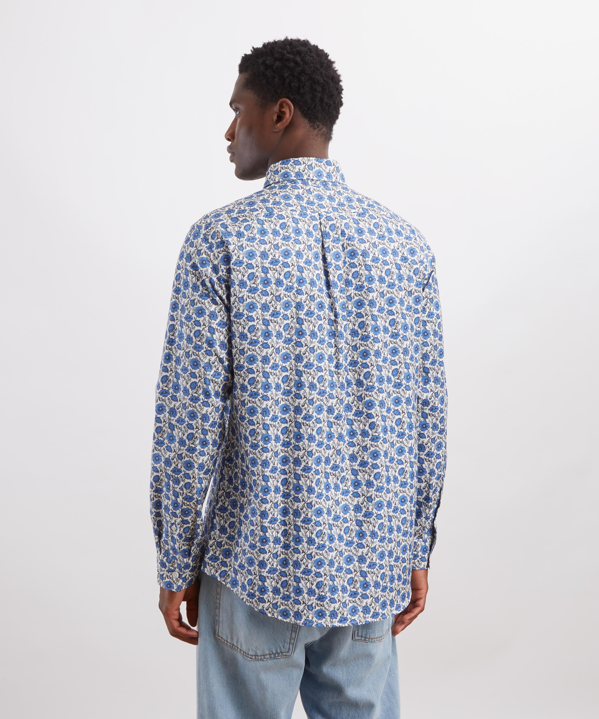 Liberty - Button-Down Regular Fit Cotton Shirt in Astell Reece&nbsp; image number 3