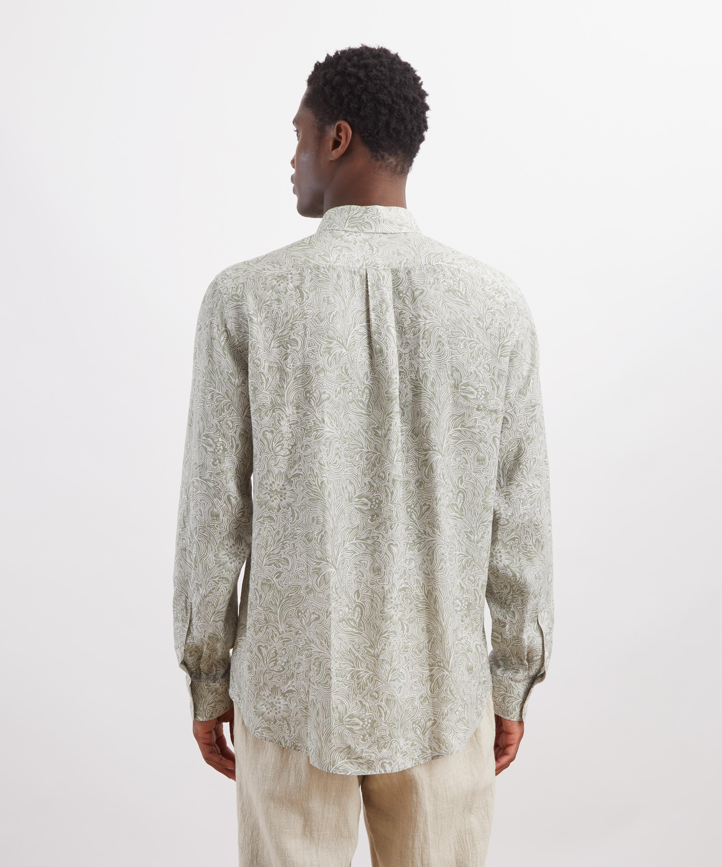 Liberty - Classic Fit Hemp Shirt in Dramatic Bloom image number 3