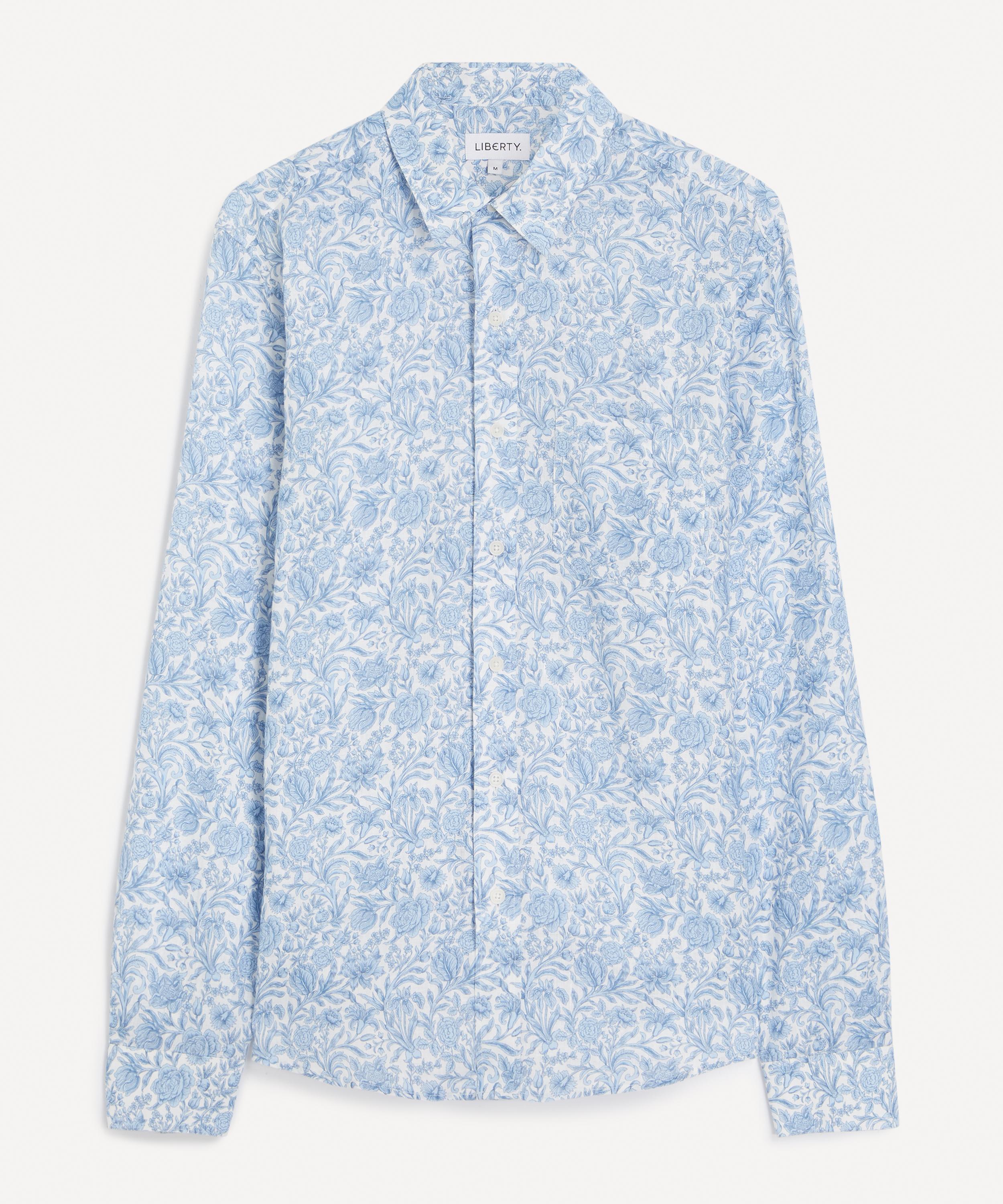 Liberty - Classic Fit Hemp Shirt in Sambourne