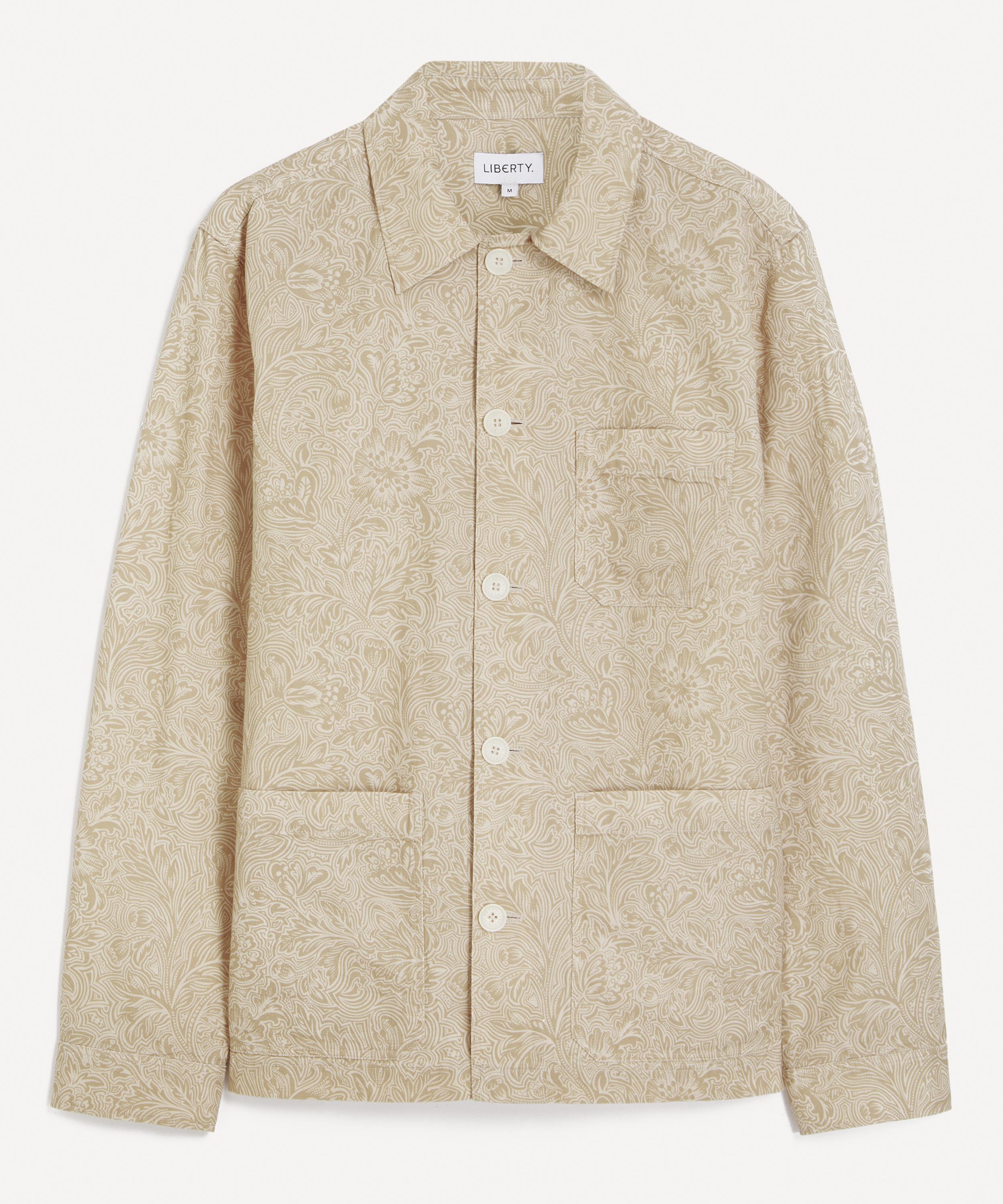 Liberty - Dramatic Bloom Linen Chore Jacket&nbsp;