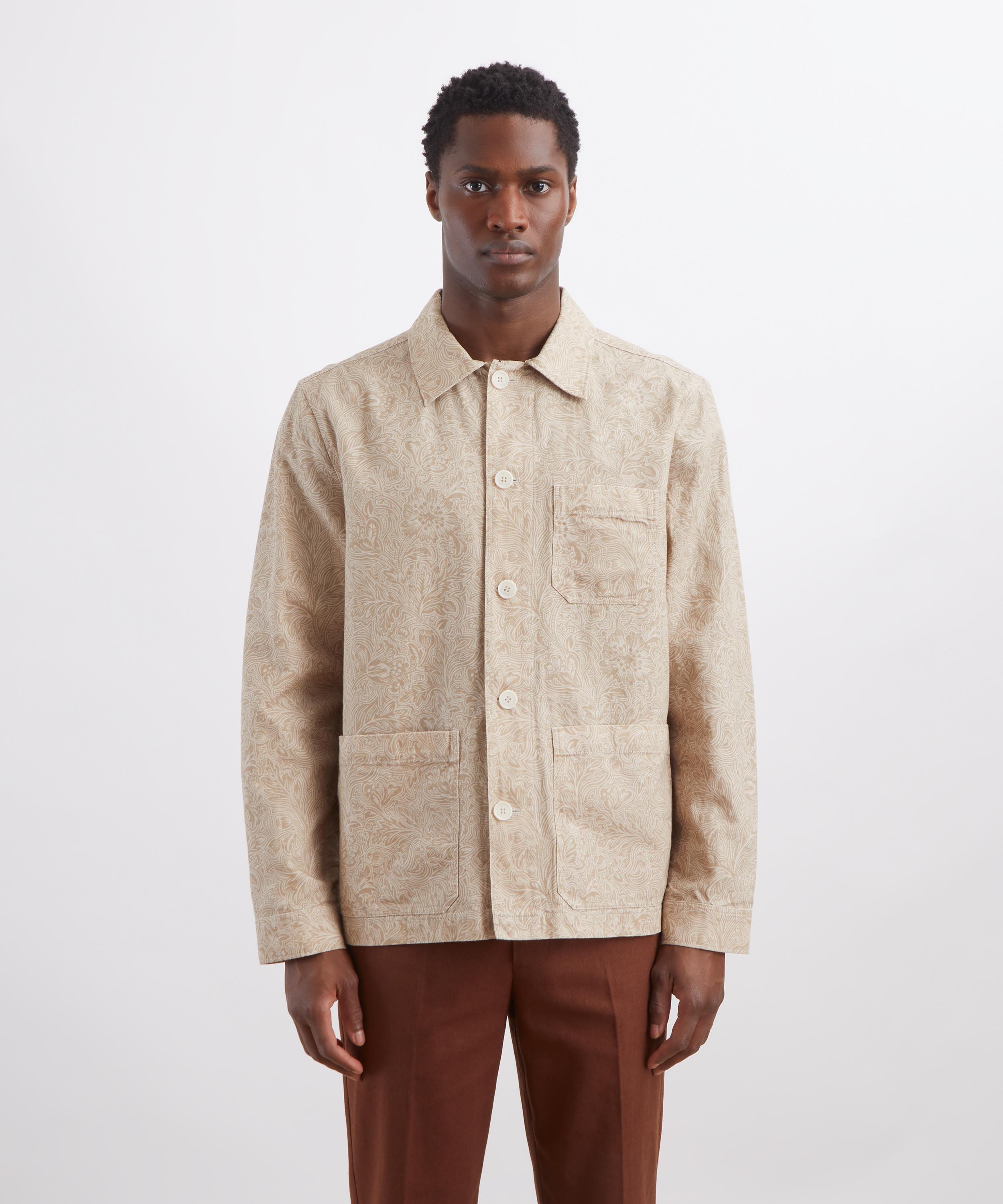 Liberty - Dramatic Bloom Linen Chore Jacket&nbsp; image number 2