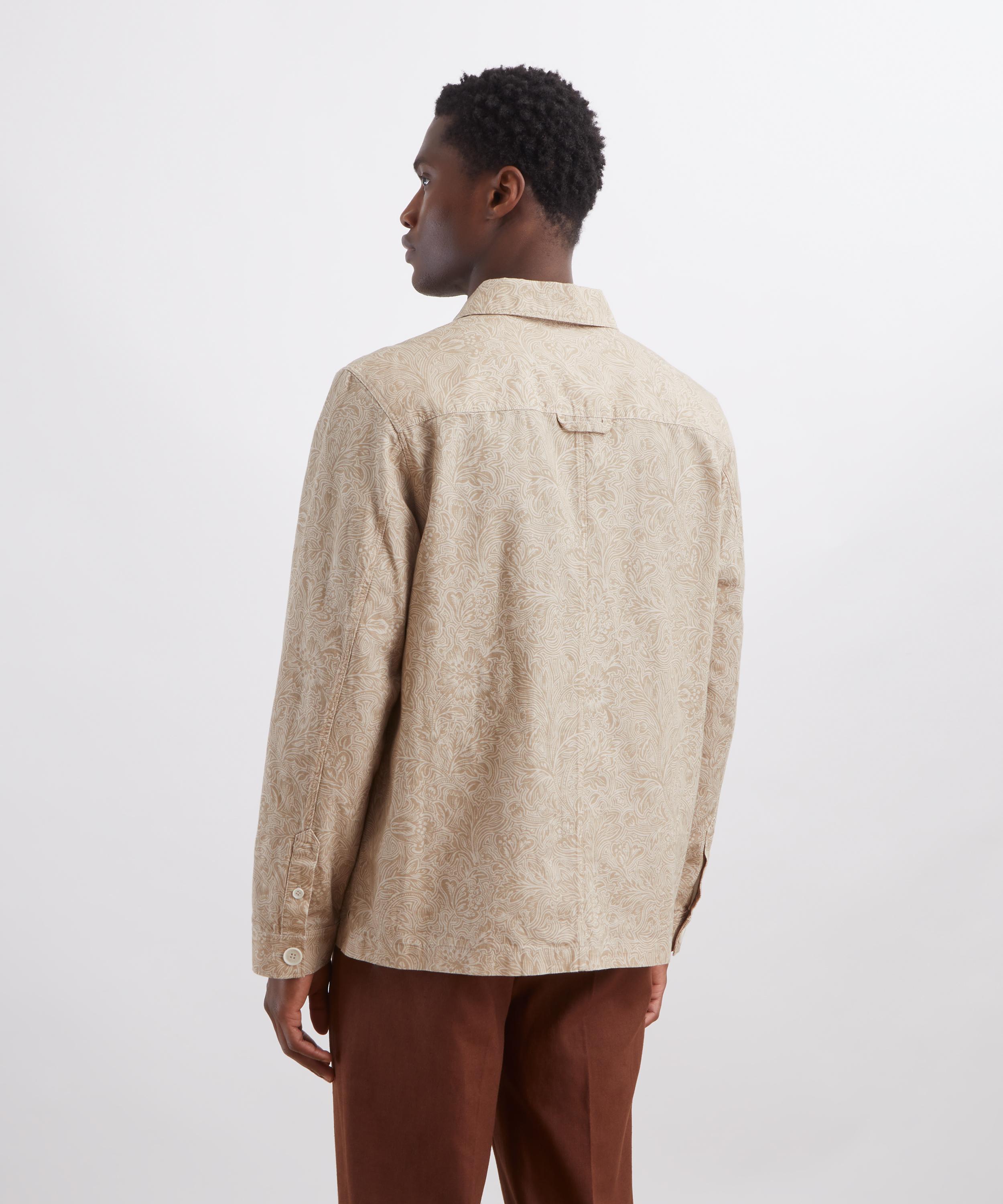 Liberty - Dramatic Bloom Linen Chore Jacket&nbsp; image number 3