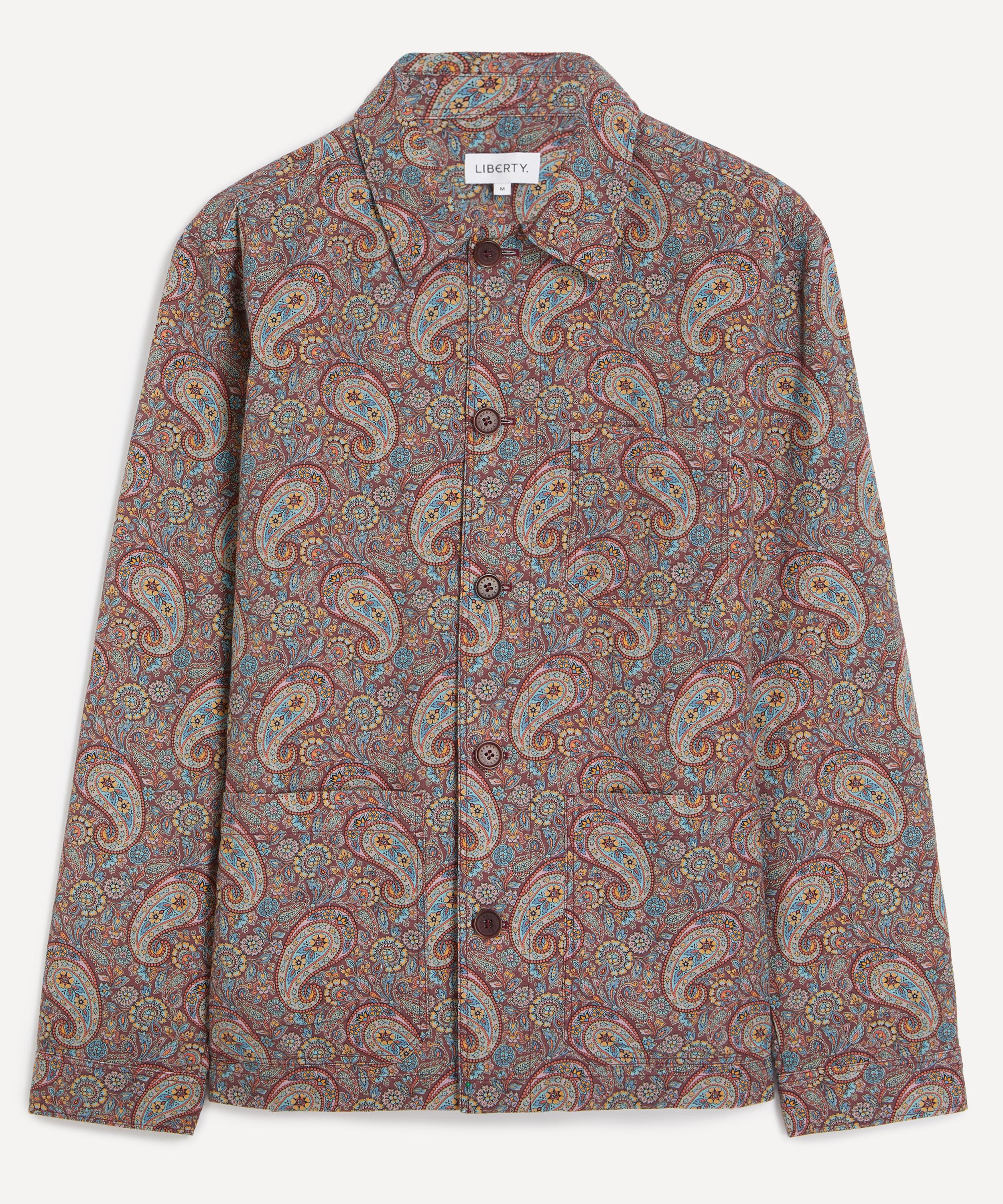 Liberty - Lee Paisley Linen Chore Jacket&nbsp;