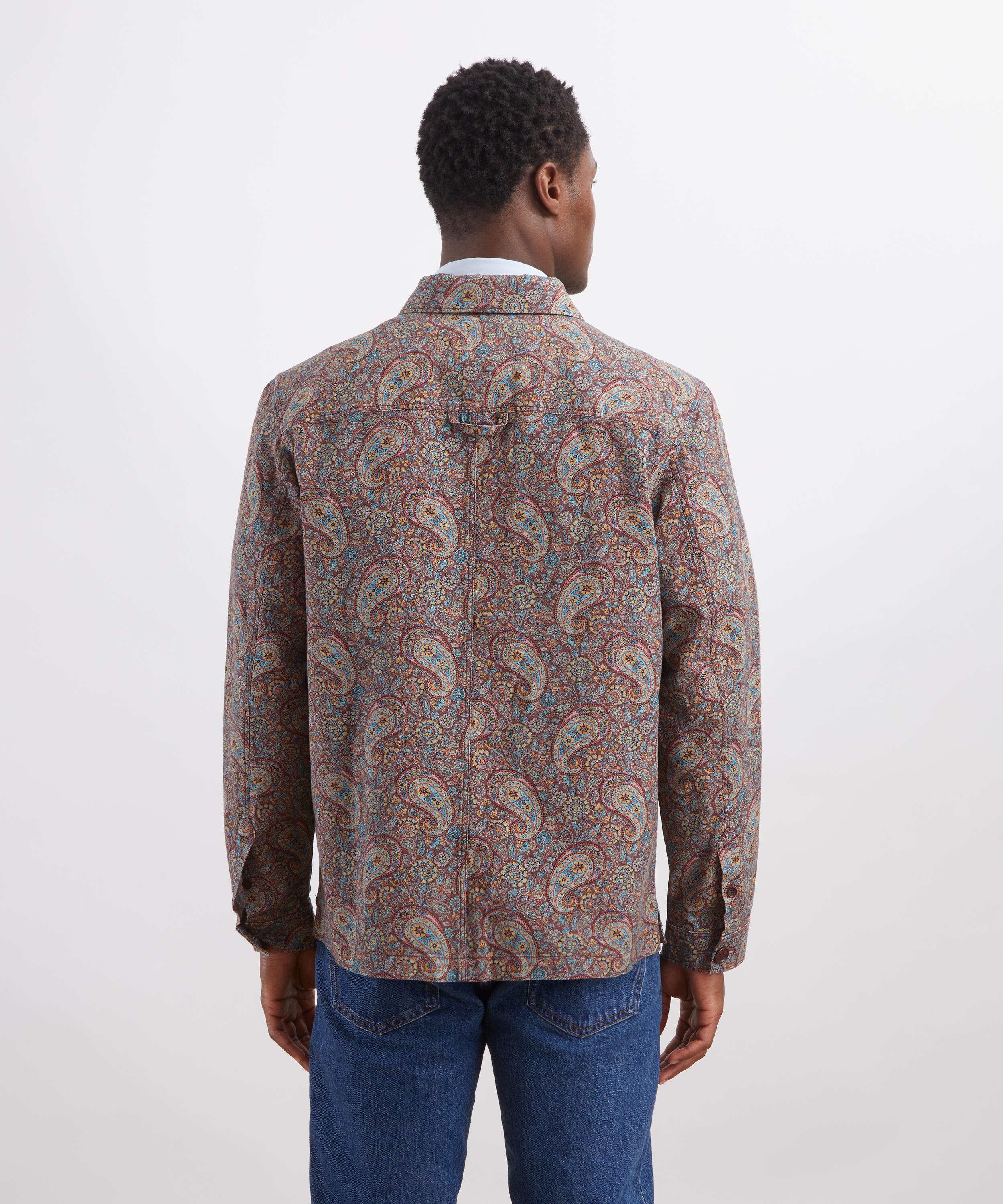 Liberty - Lee Paisley Linen Chore Jacket&nbsp; image number 3